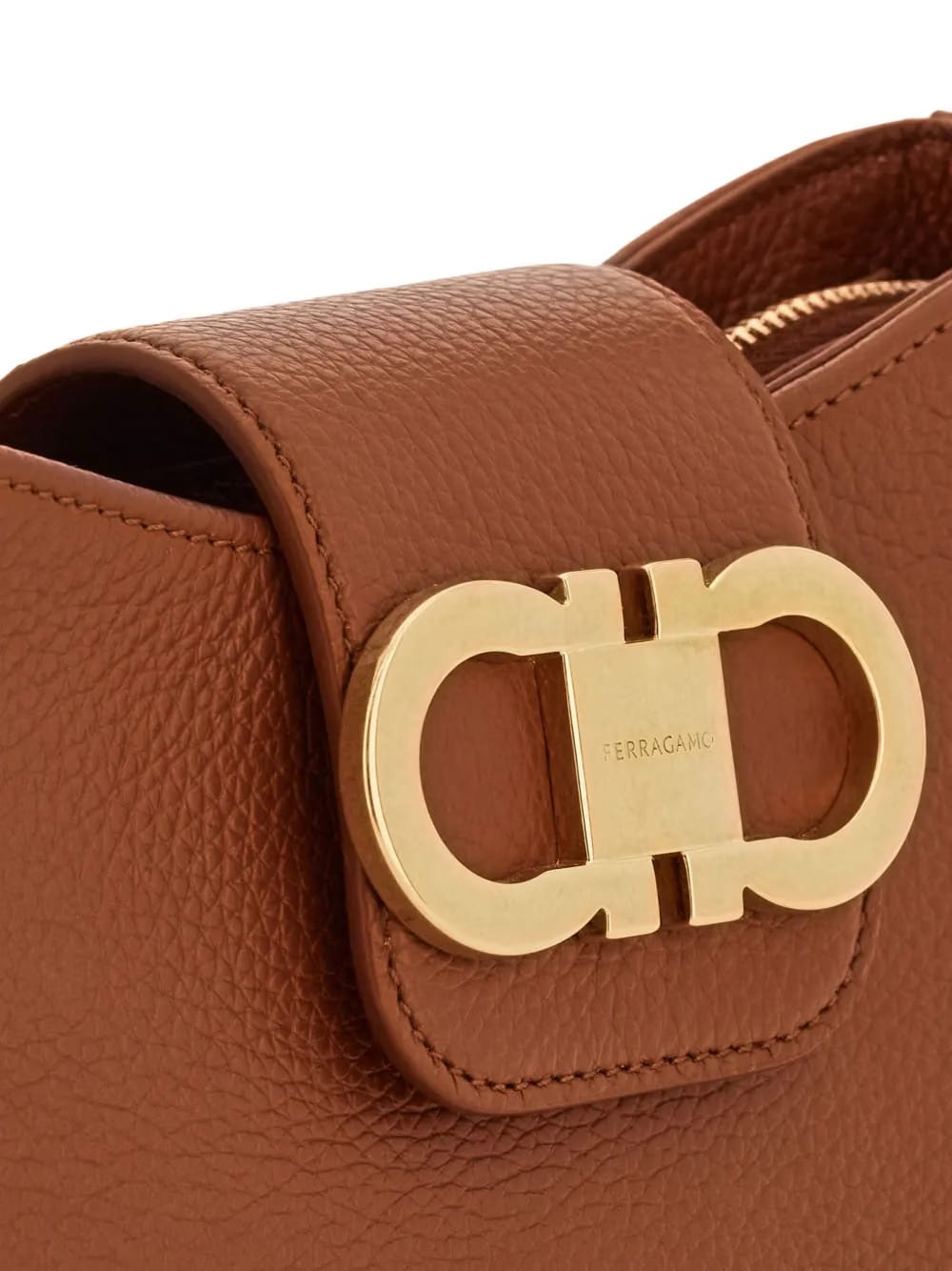 Double Gancini mini bag