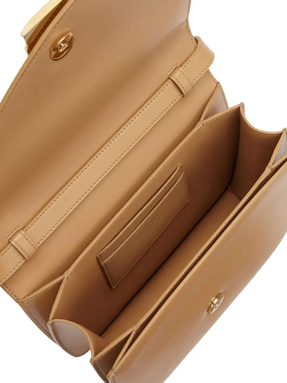 medium Asymmetric leather crossbody bag