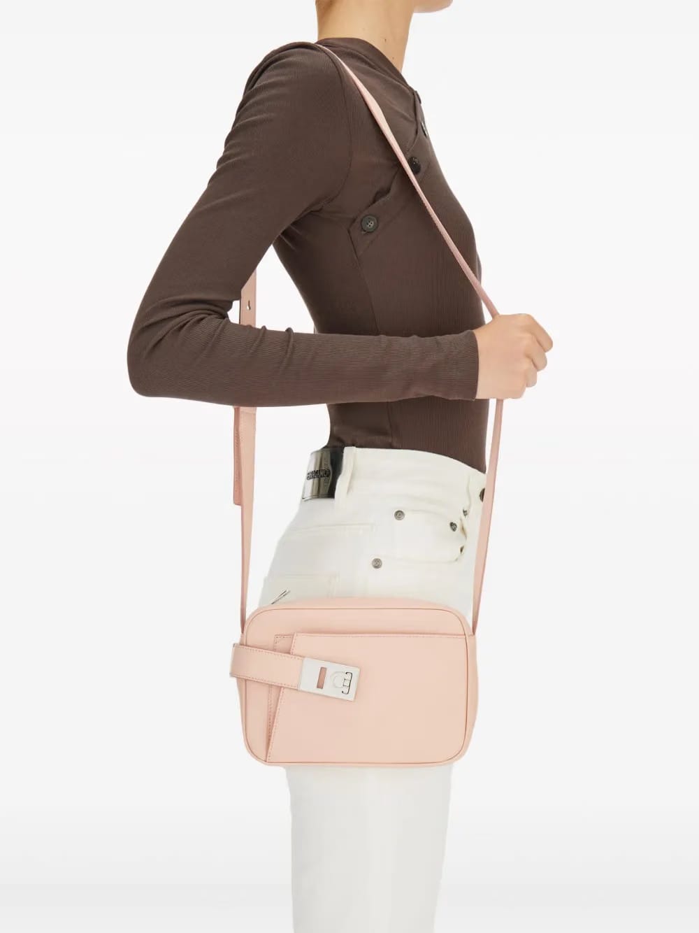 small Camera Case leather crossbody bag