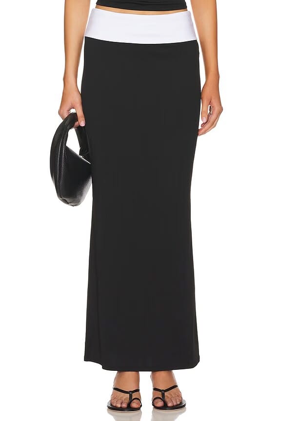 superdown Jodie Maxi Skirt in Black