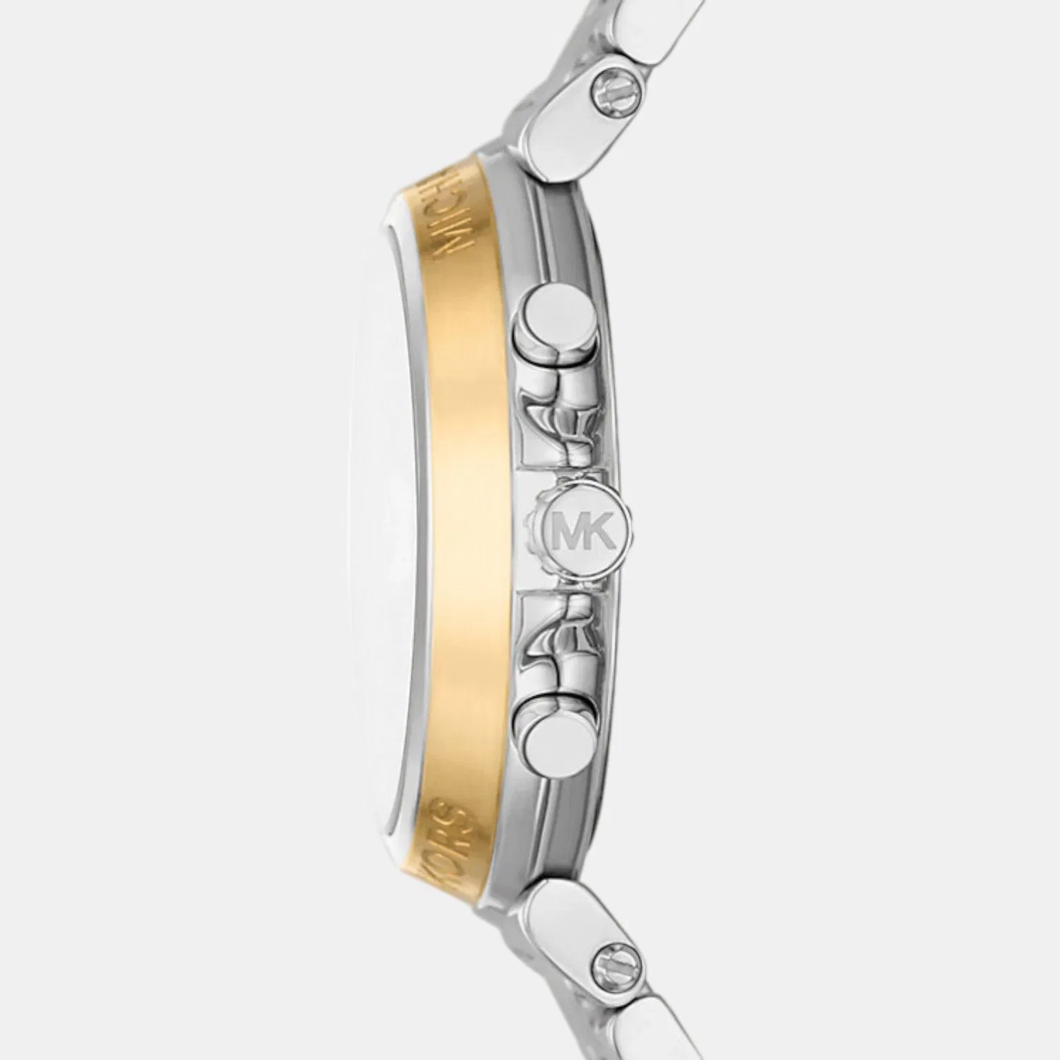 Michael Kors Maren Women Quartz White Dial Chronograph Stainless Steel Watch Mk7495