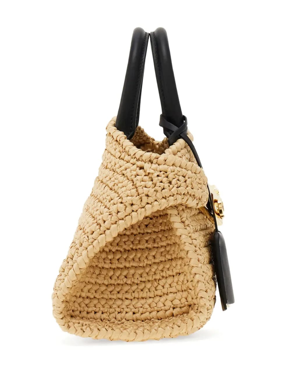 Hug raffia mini bag