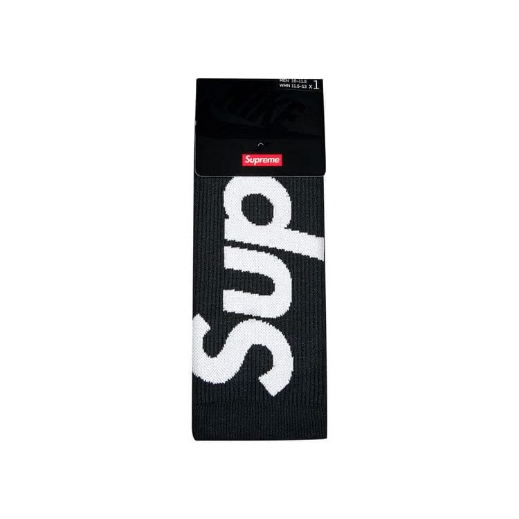Supreme x Nike Lightweight Crew Socks Black