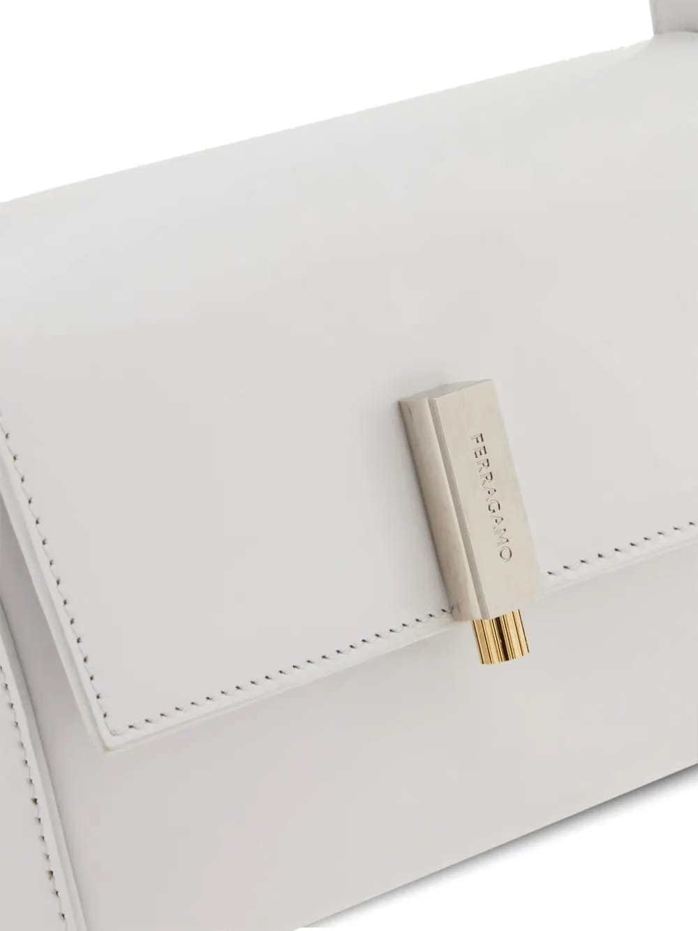 small Geometric leather shoulder bag