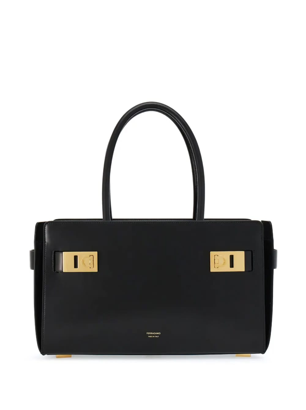 medium Gancini leather tote