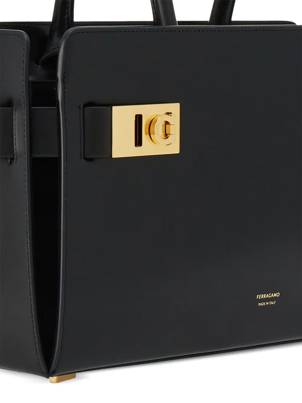 medium Gancini leather tote