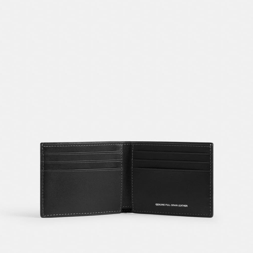 Slim Billfold Wallet With Floppy Graphic