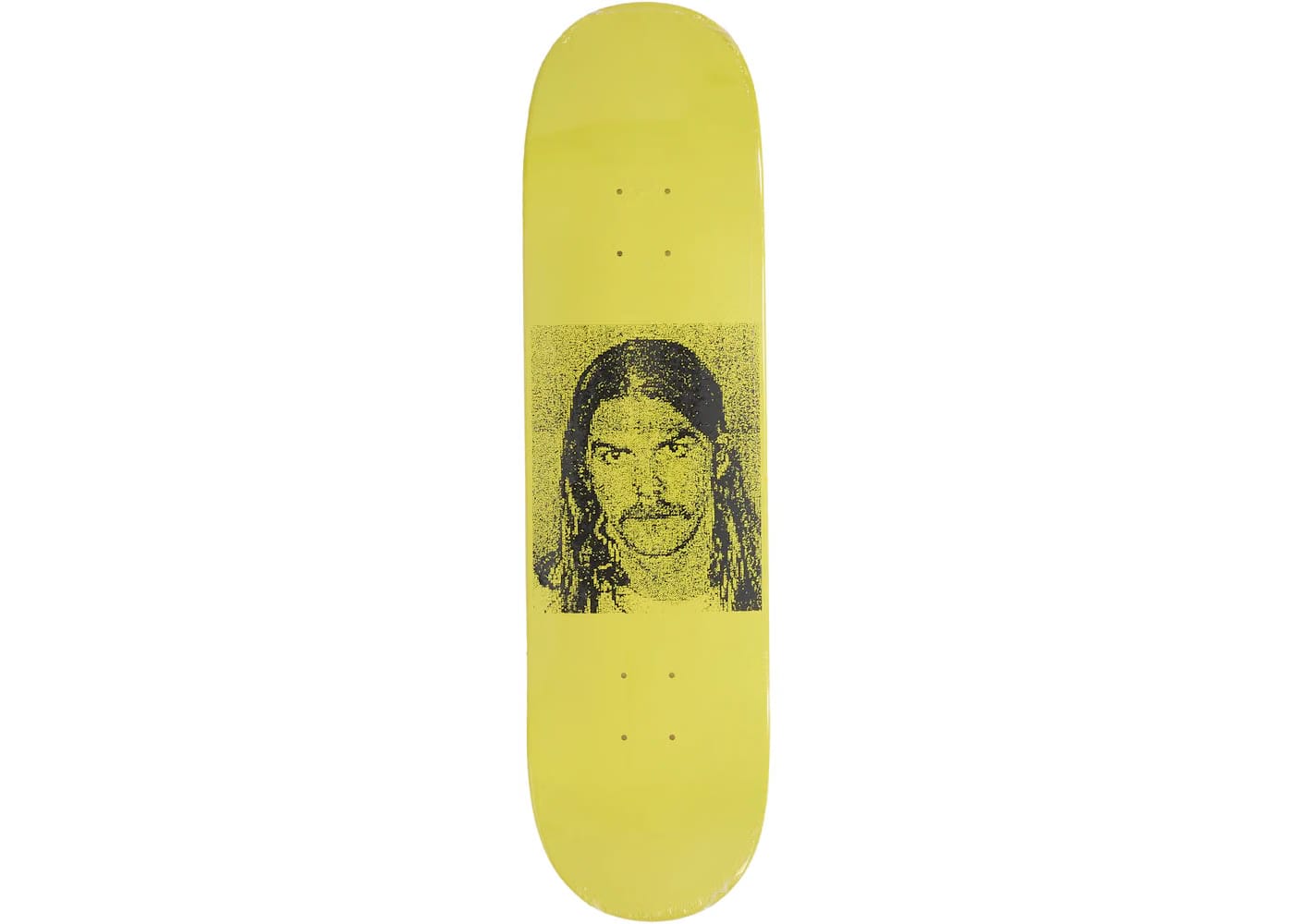 Supreme Dash Snow Skateboard Deck Yellow