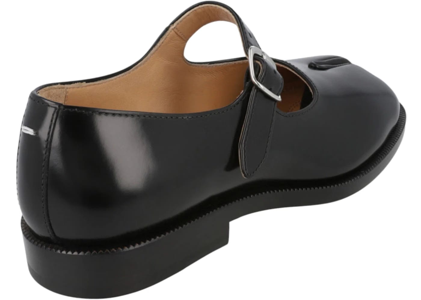 Maison Margiela Tabi Mary-Janes Black Womens