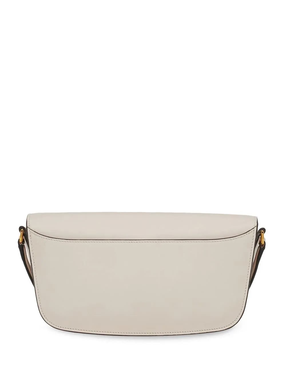 Trapezio leather shoulder bag