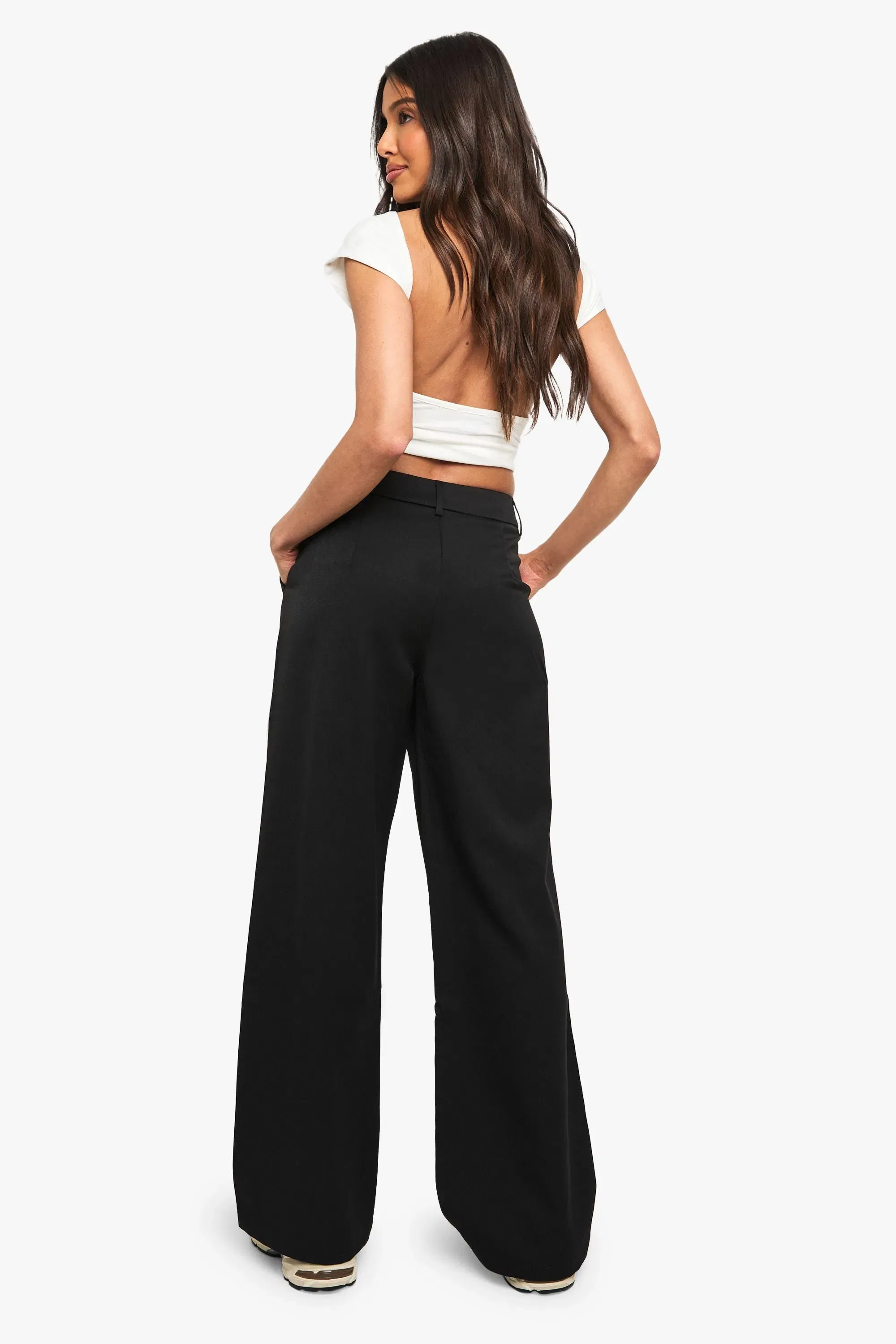 Tailored Straight Leg Trousers