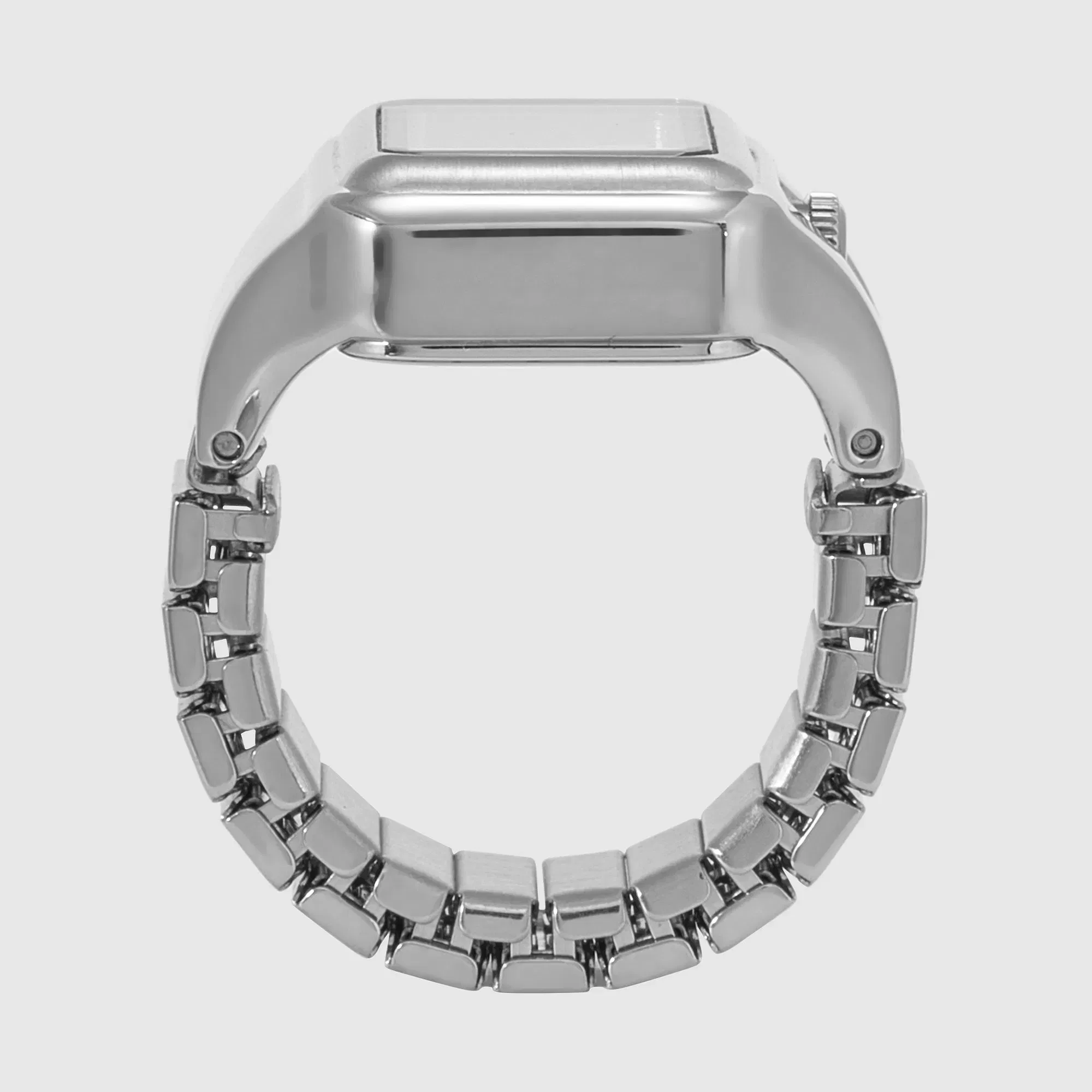 Fossil Raquel Watch Ring Women Quartz Silver Dial Analog Stainless Steel Watch Es5344
