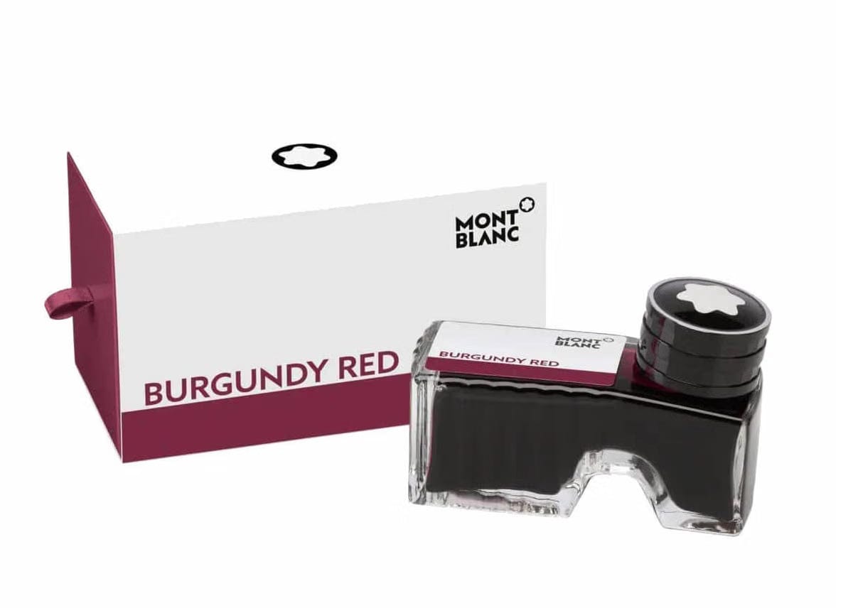 Montblanc Burgundy Red Ink Bottle 2.0 Oz