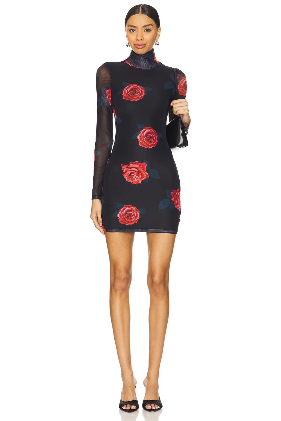 superdown Liora Mini Dress in Rose Multi
