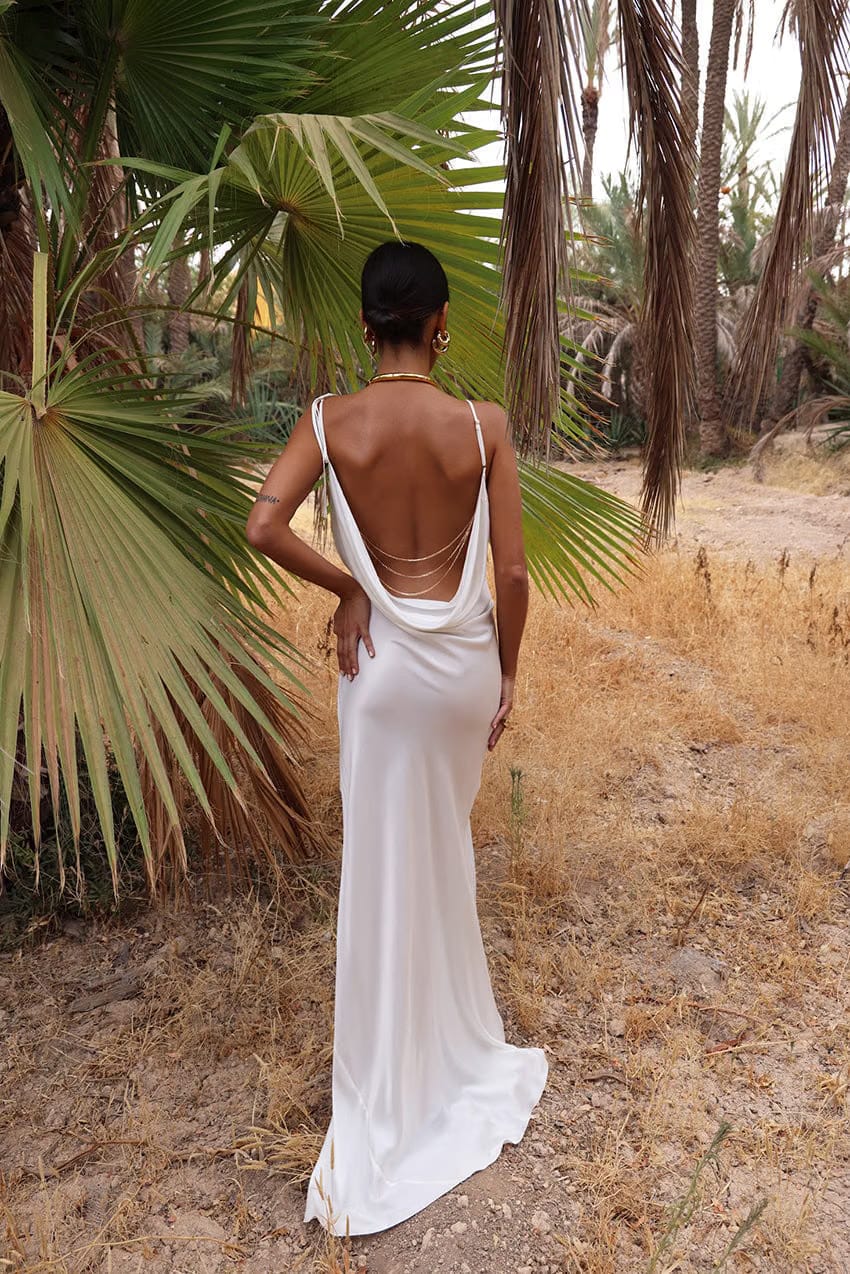 Ophelia Dress White