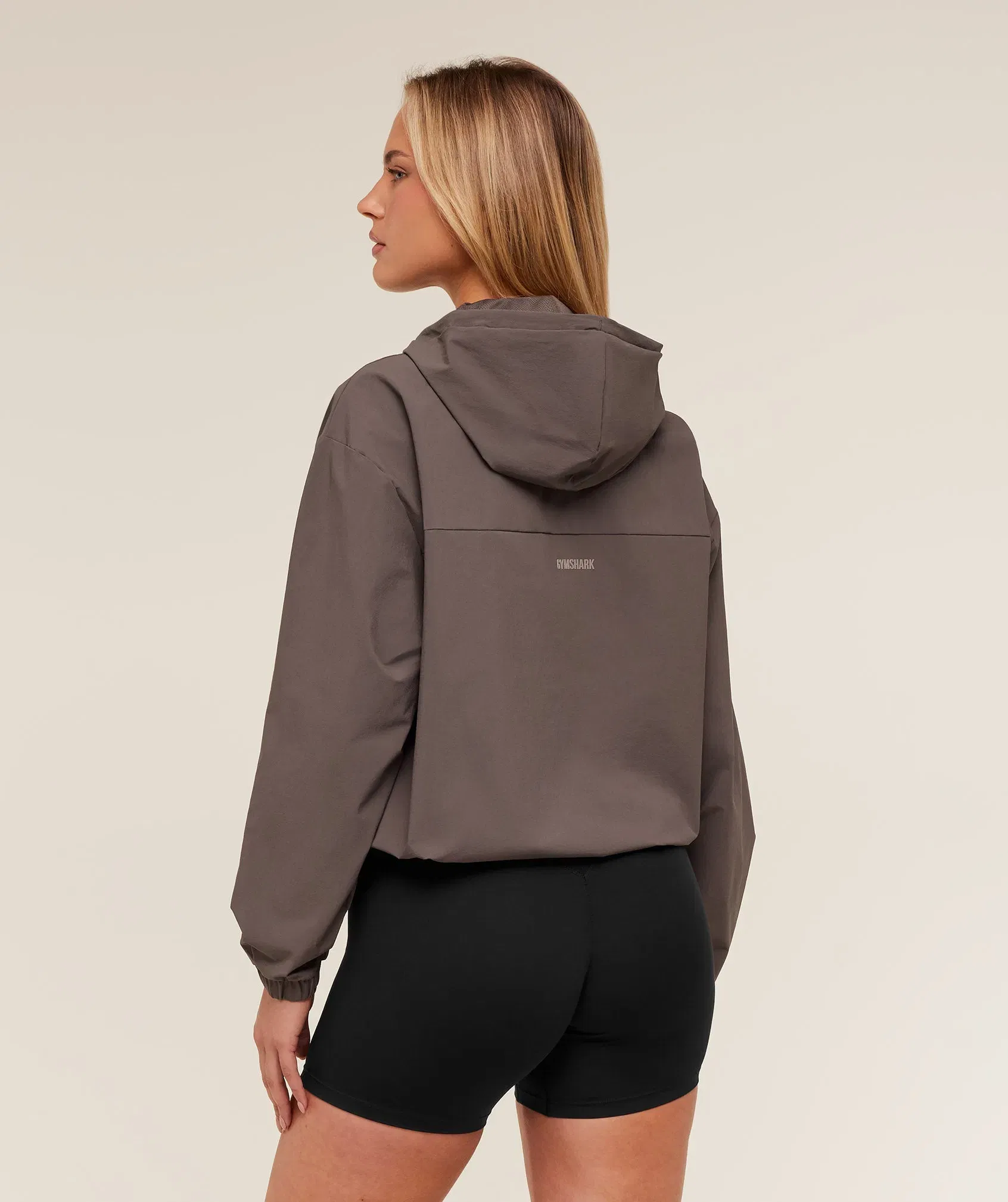 Gymshark Weekend Lifestyle Track Jacket - Cool Brown