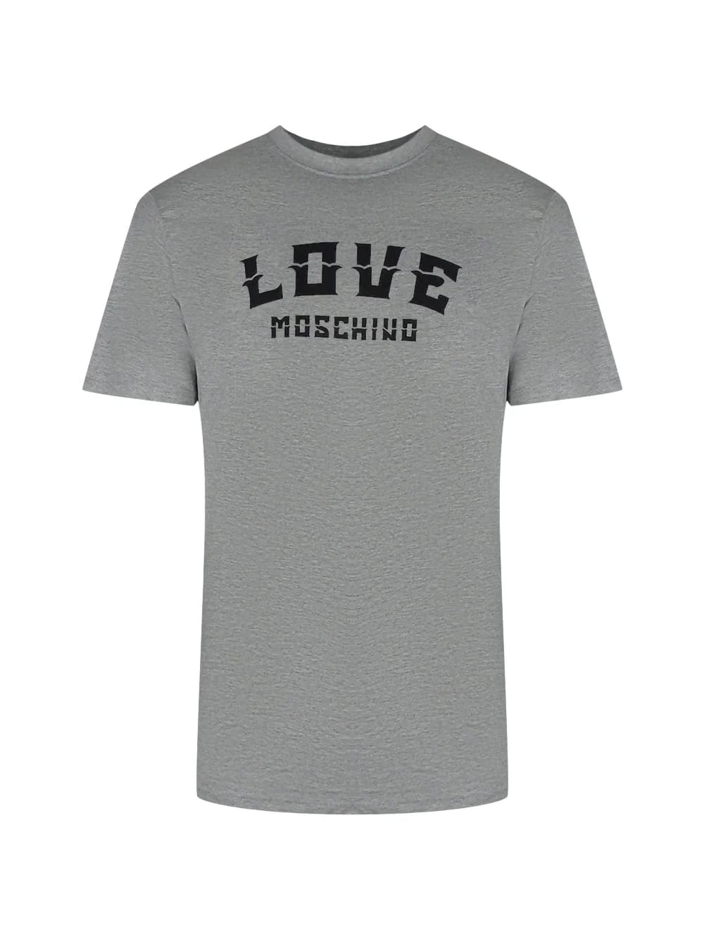 Love Moschino Bold Logo Grey T-Shirt