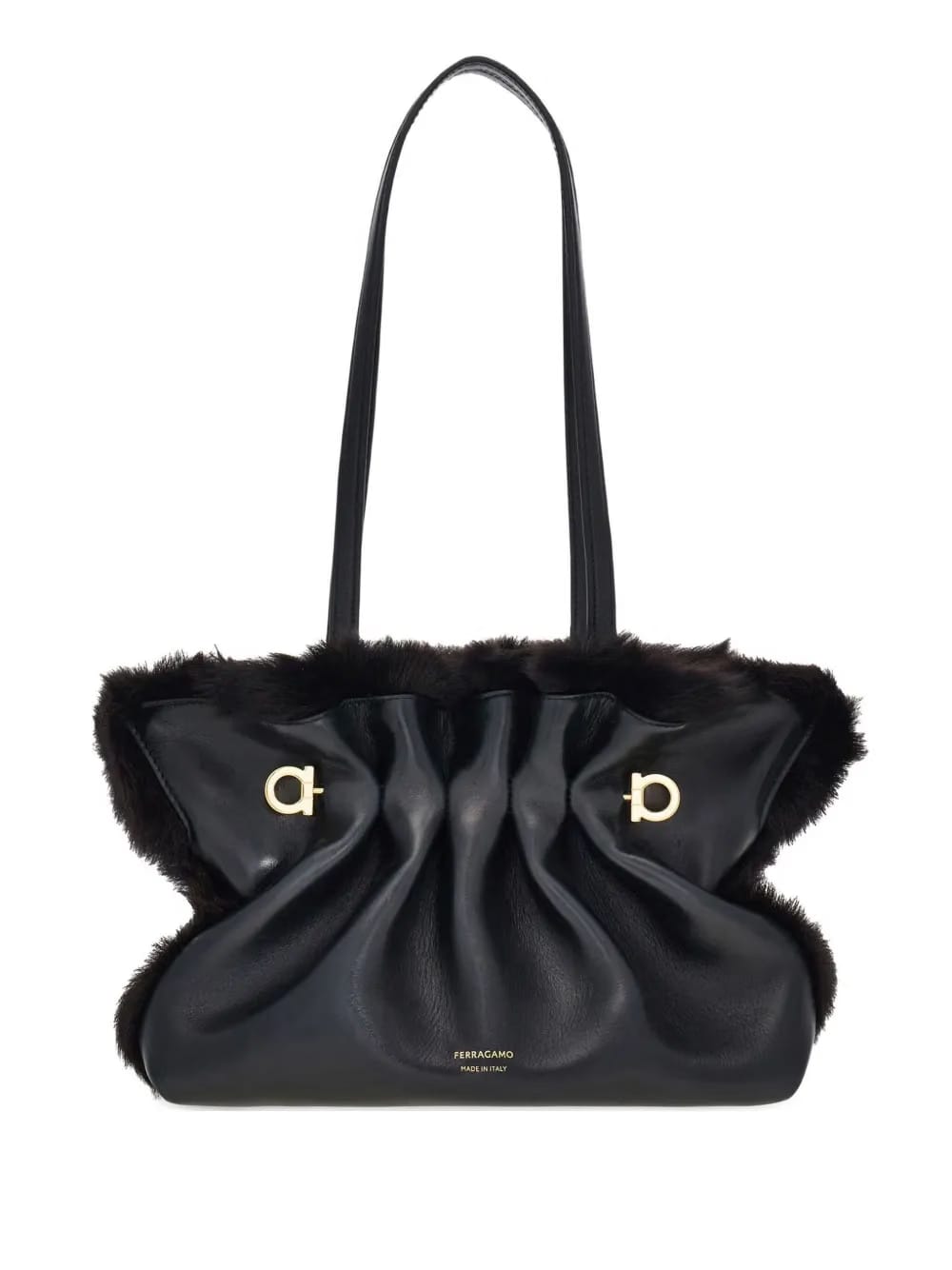 small Gancio-pin shoulder bag