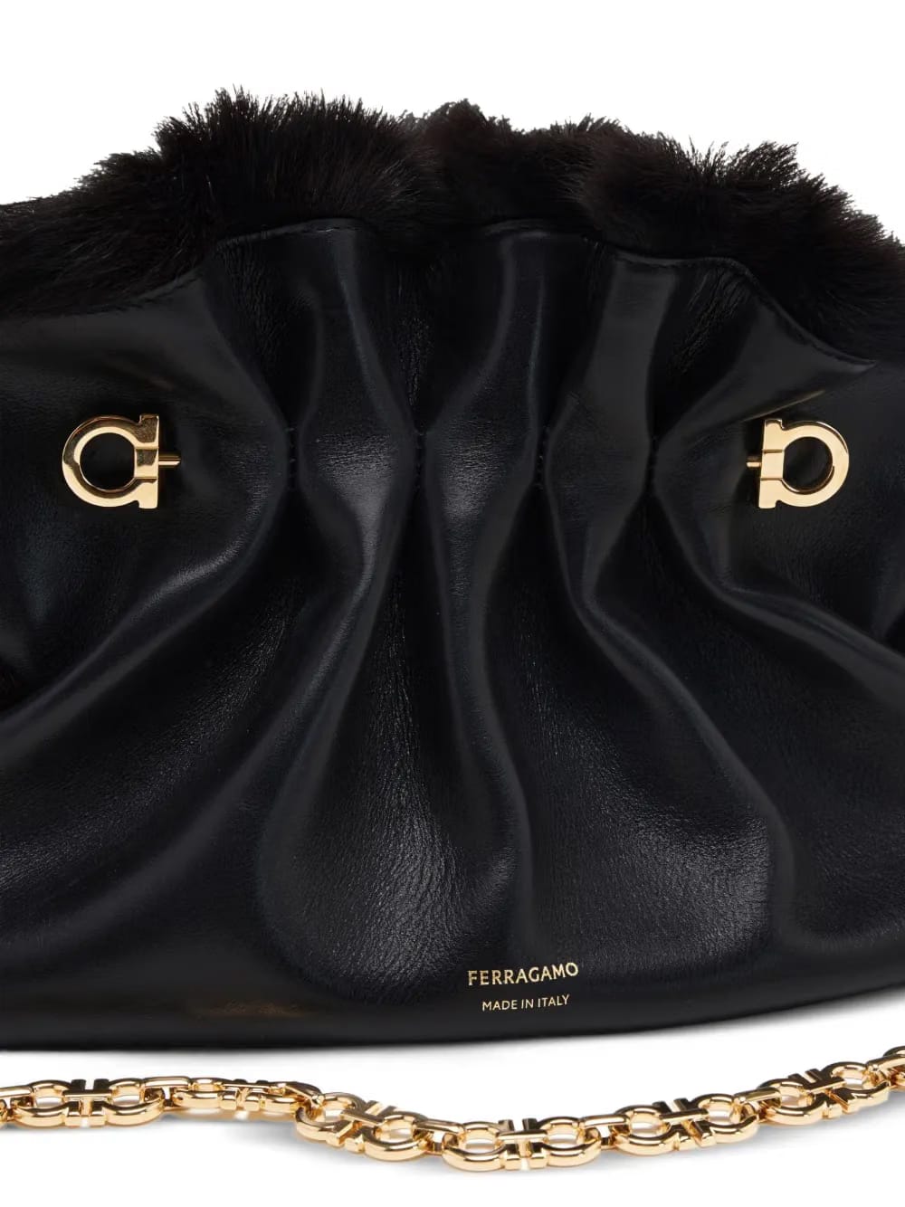 small Gancio-pin shoulder bag