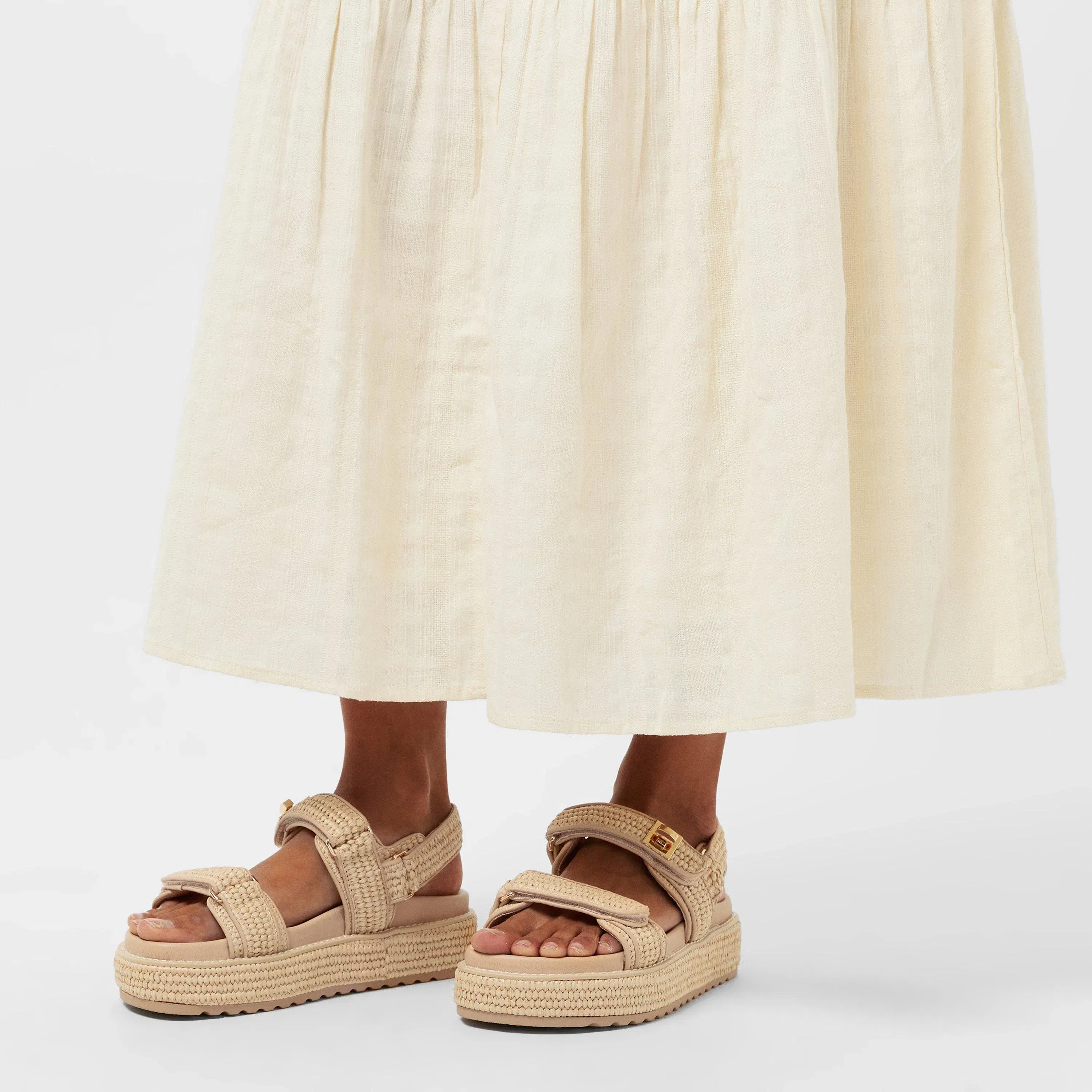 Big Mona Architectural Platform Flatform Sandals
