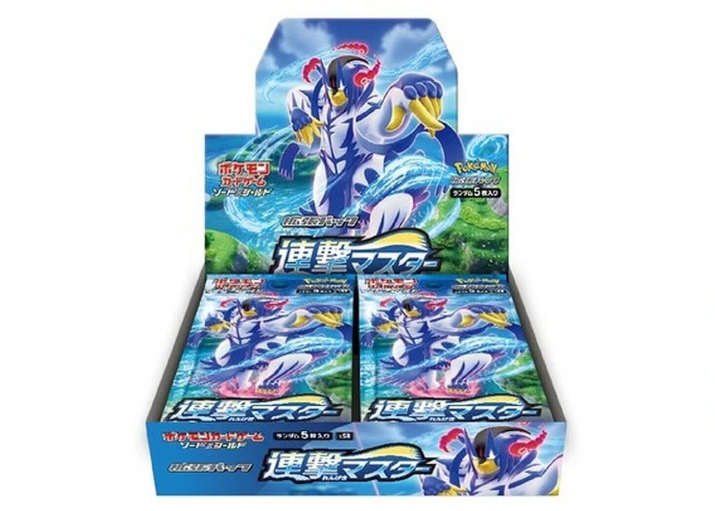 Pokemon Tcg Sword & Shield S5R Rapid Strike Master Box