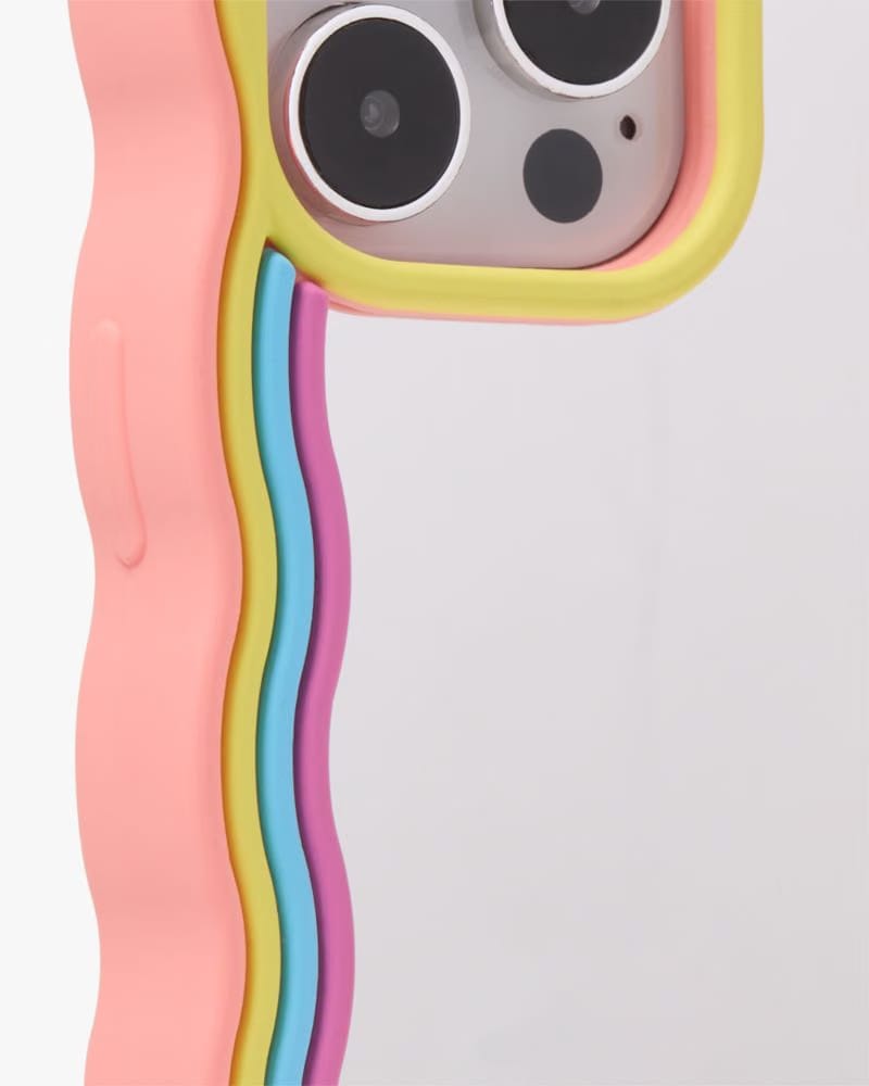 Rainbow Mirrored iPhone 15 Case