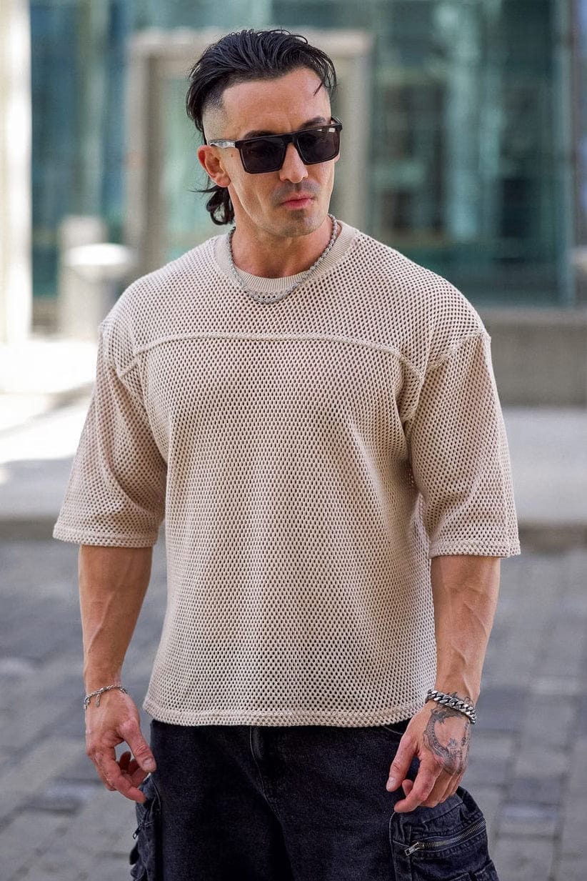 4022 - Cotton Mesh Tees