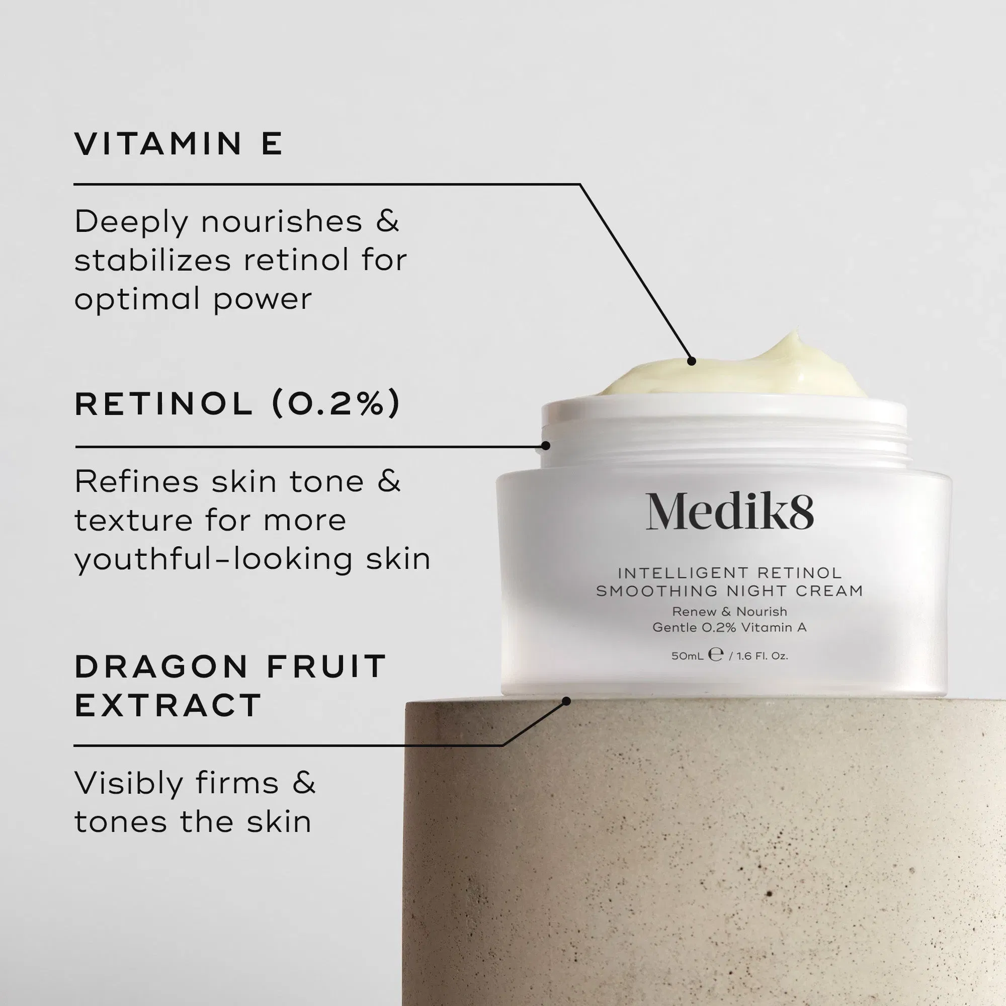 Medik8 Intelligent Retinol Smoothing Night Cream
