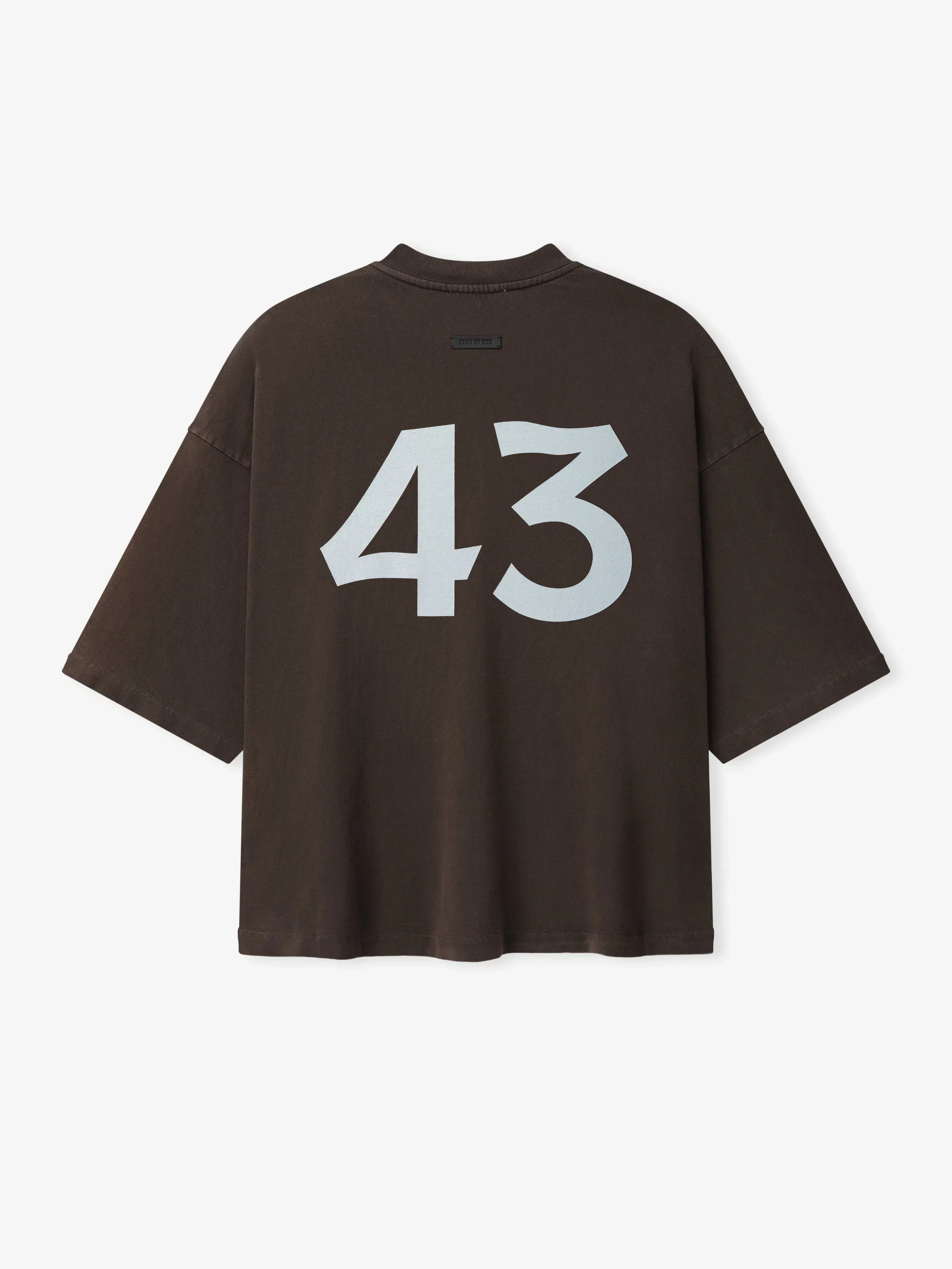 Essentials Fear Of God, 43 T-Shirt Dark Brown