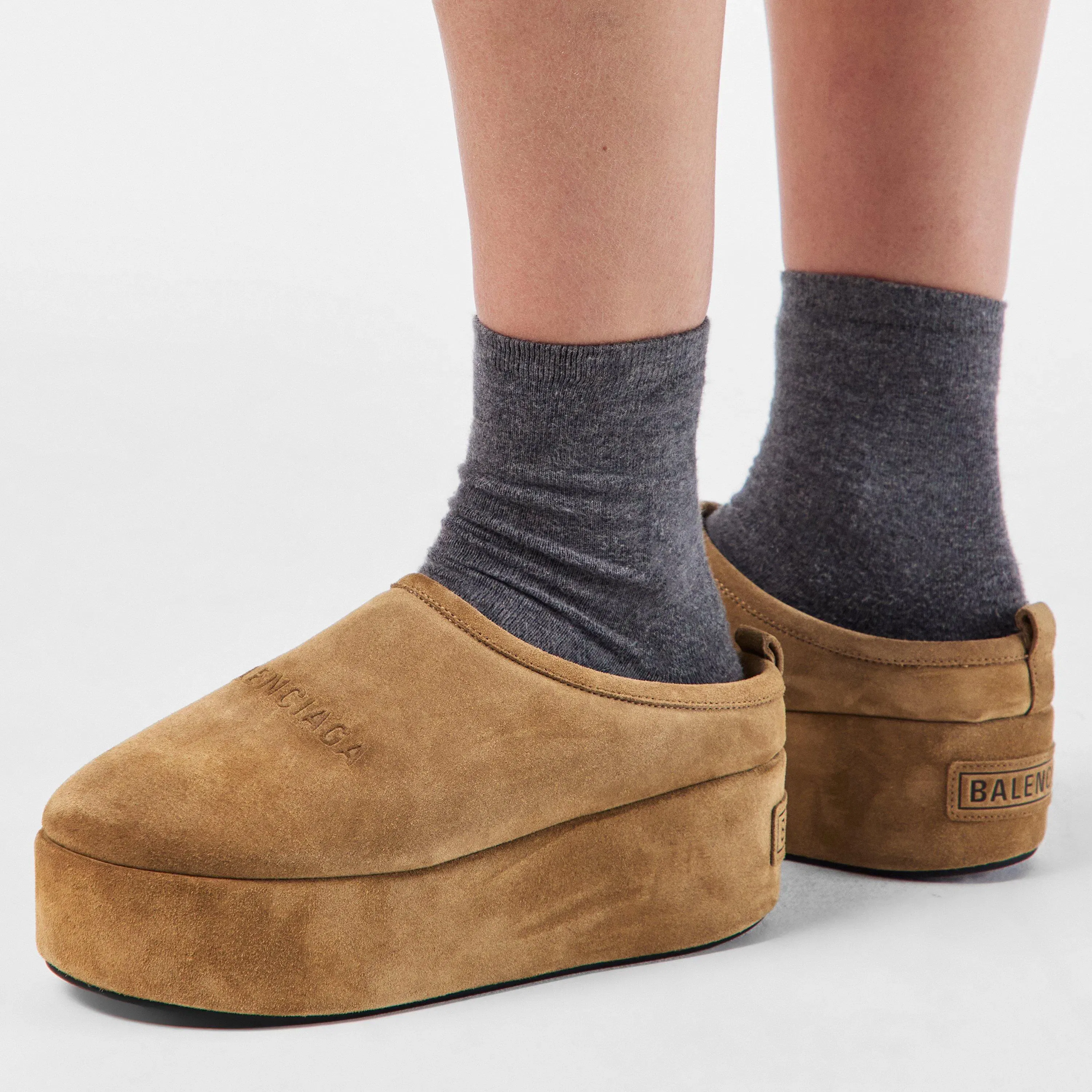 Alaska Platform Mule Slippers