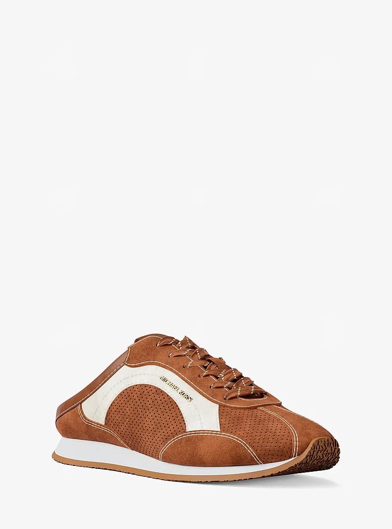 Michael Kors Avi Suede Slip-On Sneaker