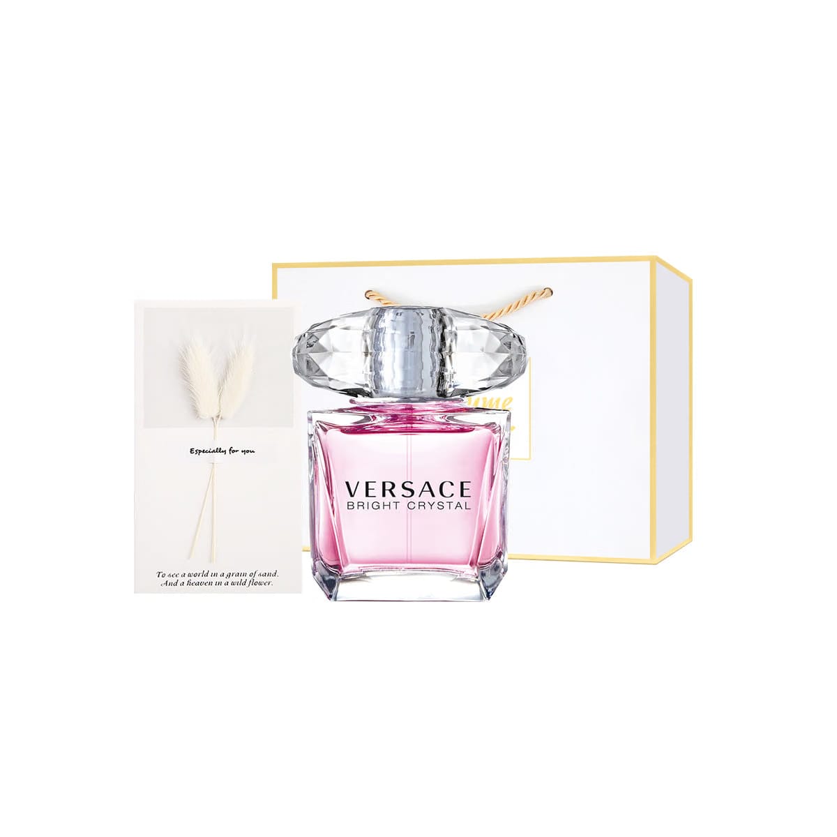 Versace Crystal Diamond Women S Light Perfume Gift Box Set Eau De Toilette 30Ml 50Ml 90Ml Gift For Girlfriend 65147528