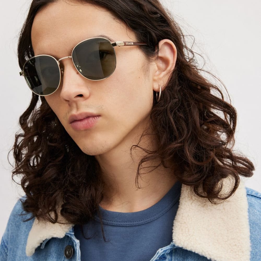 Metal Round Sunglasses