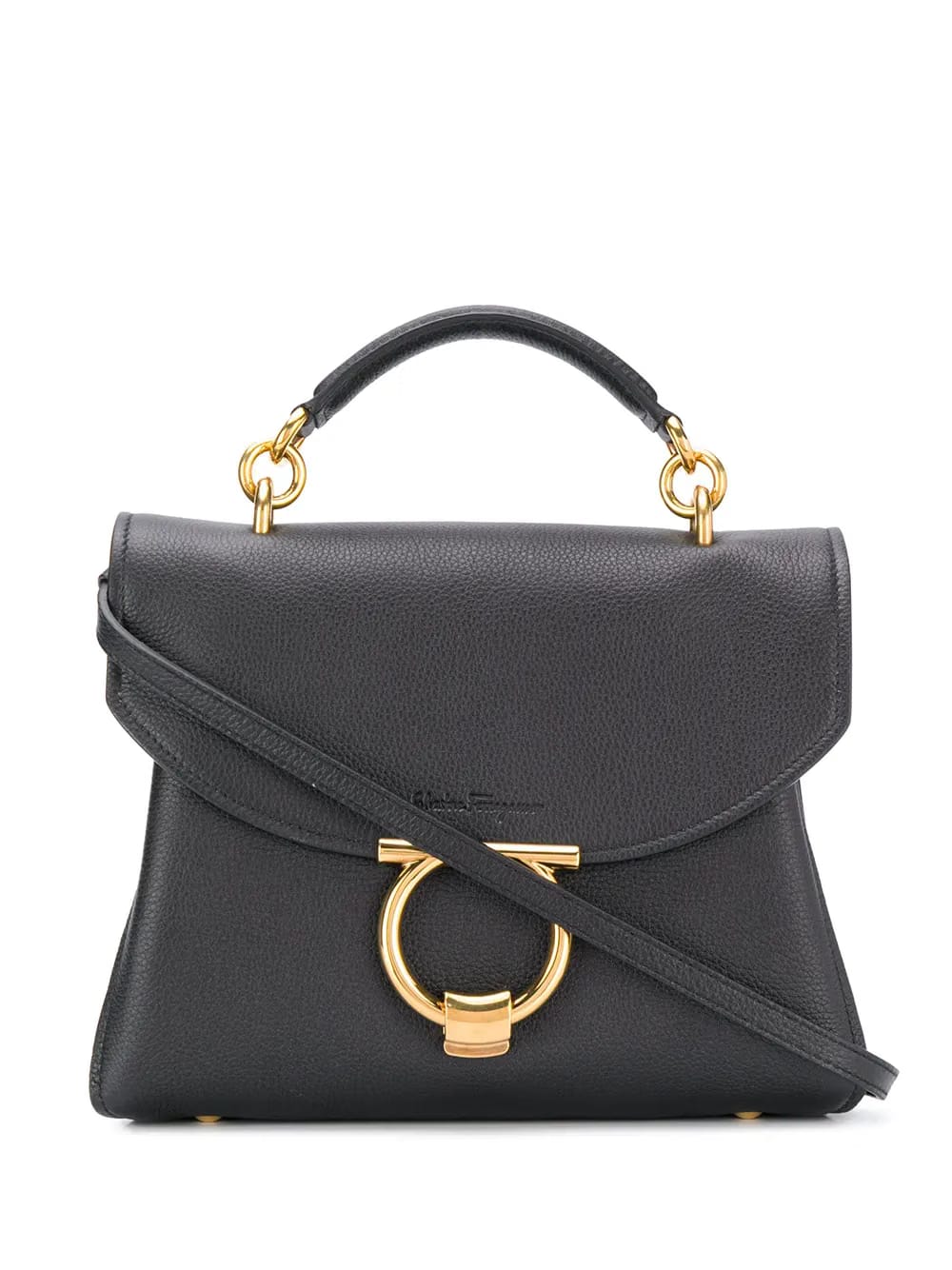 Gancini top-handle bag