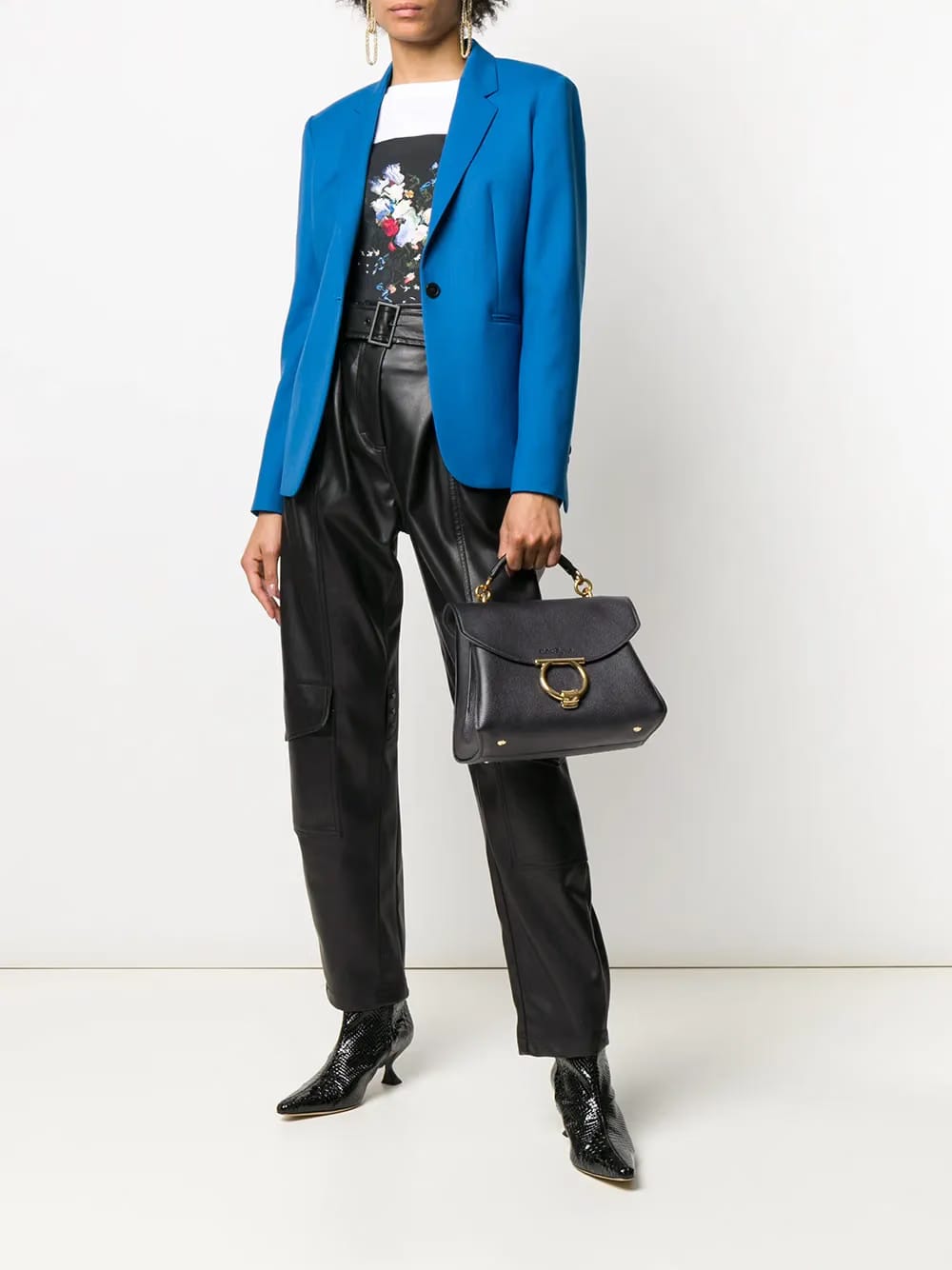 Gancini top-handle bag