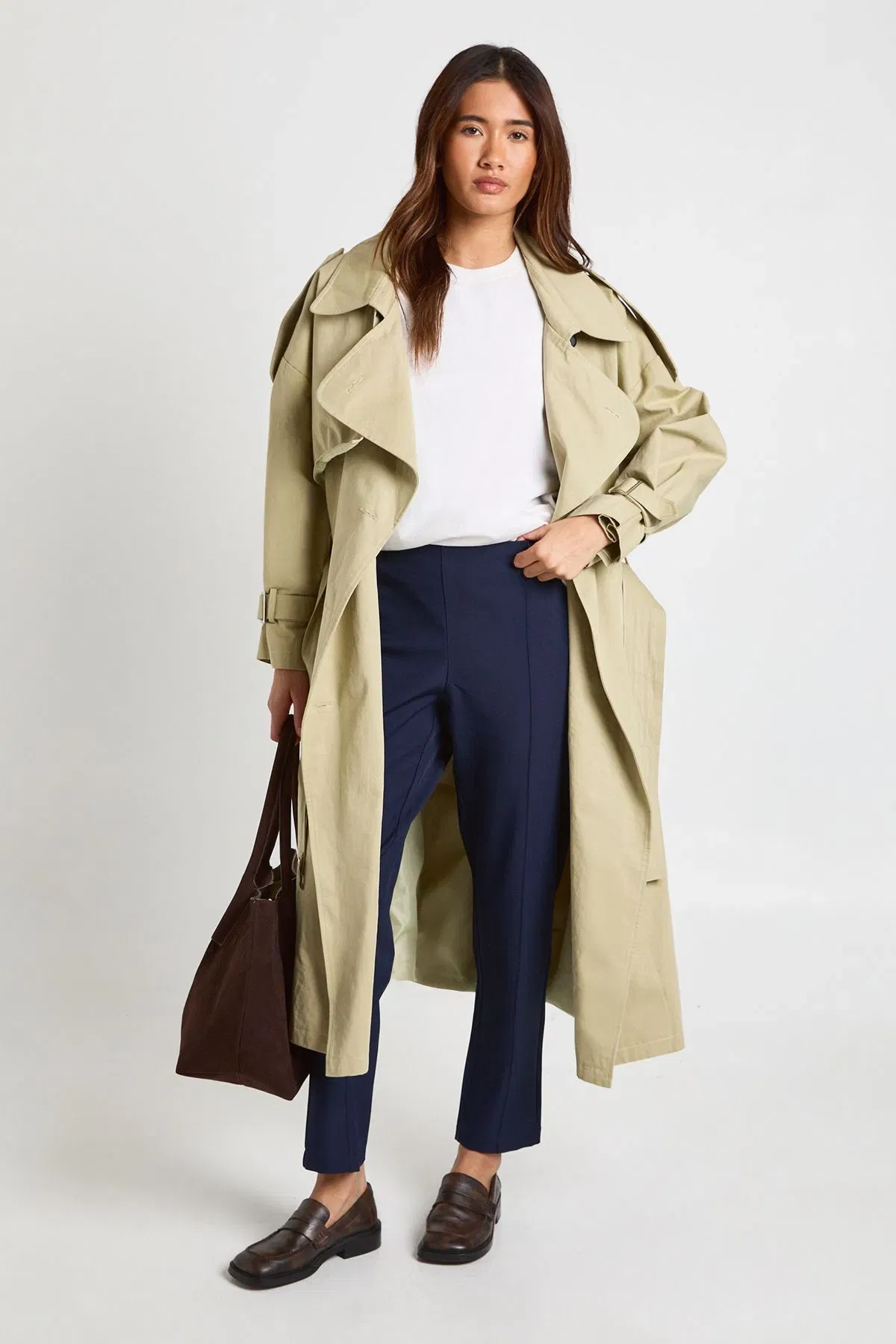 Boohoo Basics Tailored Tapered Trouser