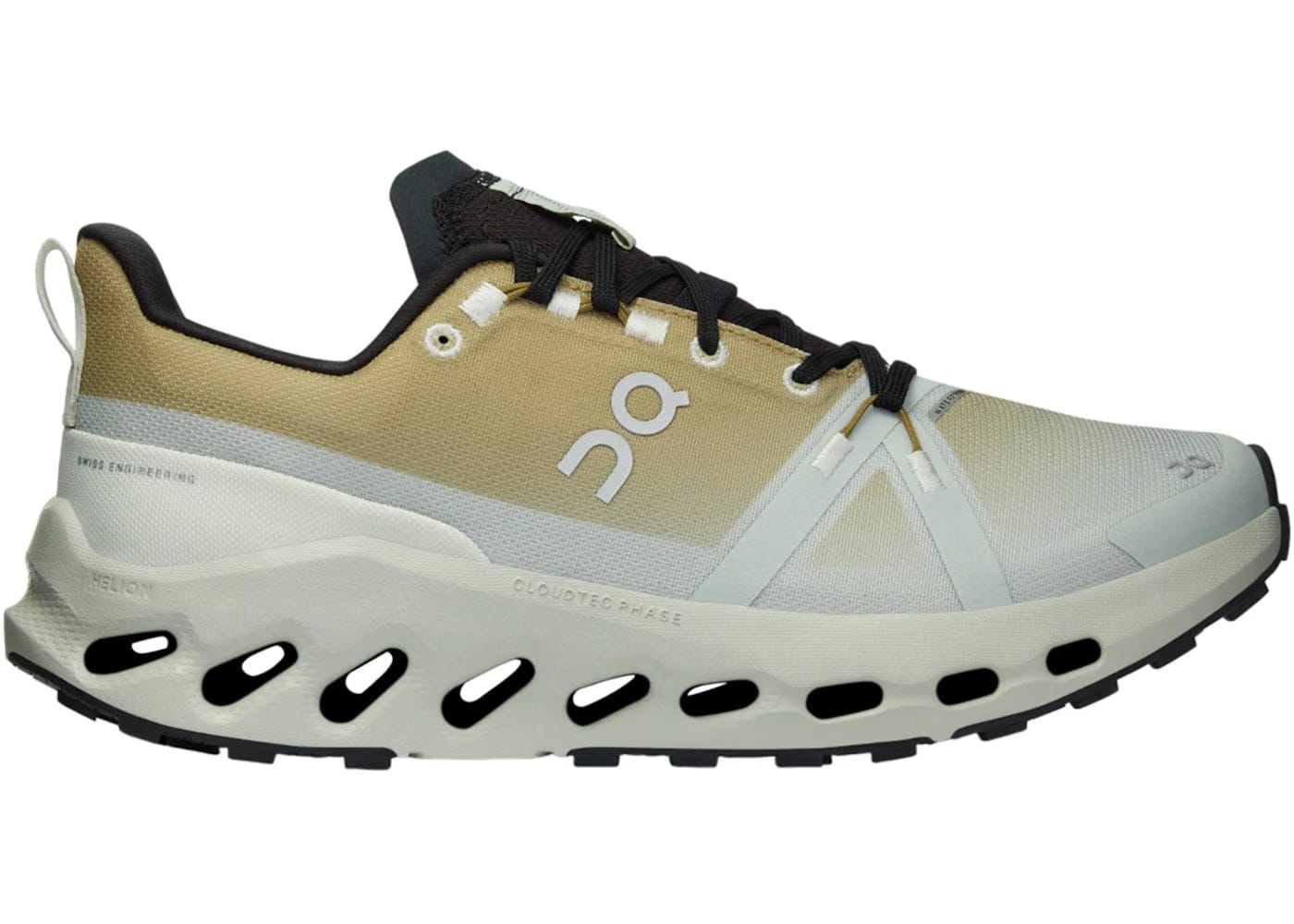 On Running Cloudsurfer Trail Waterproof Safari Mineral Womens