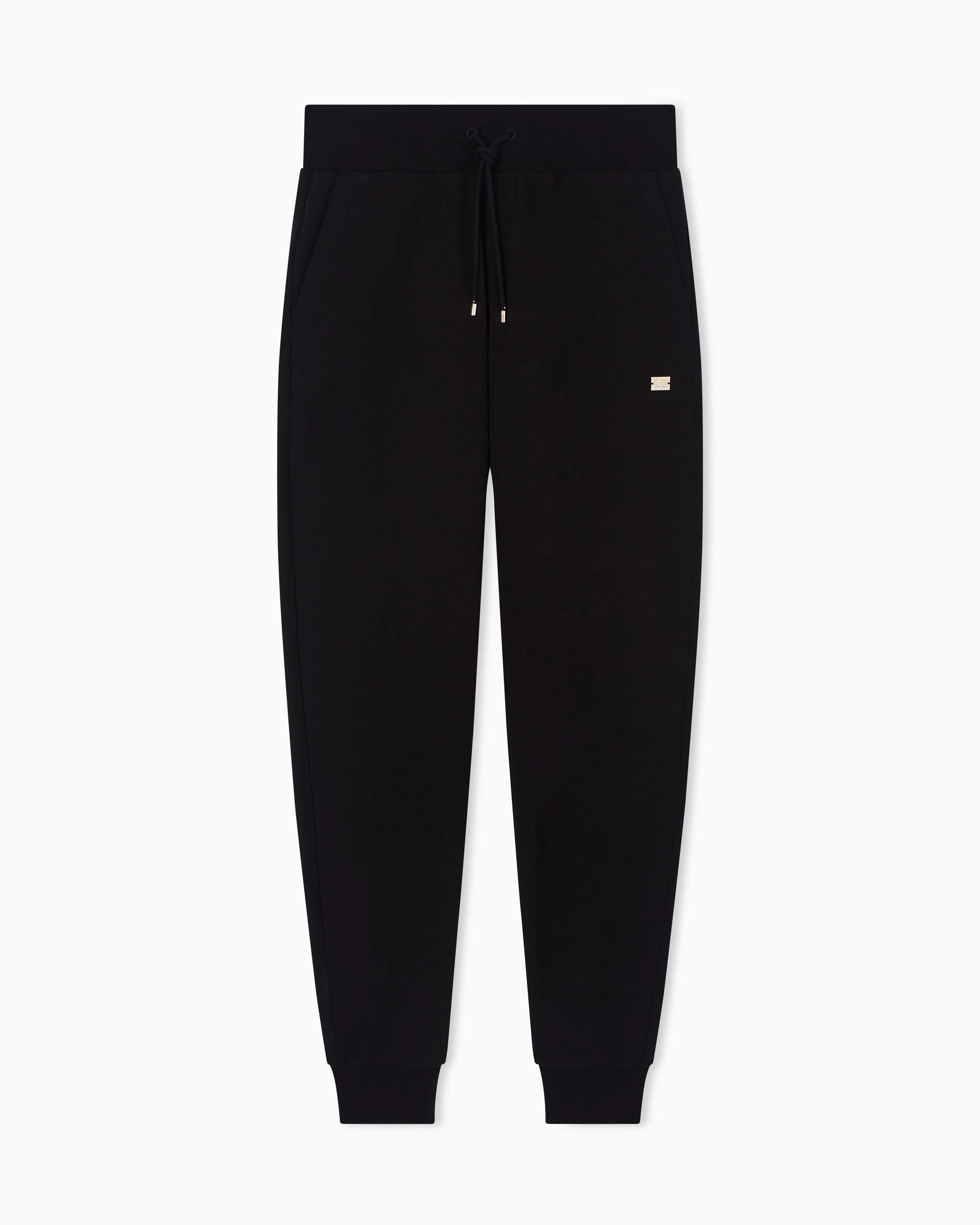 EA7 Cotton stretch joggers with an elastic waist Core Lady