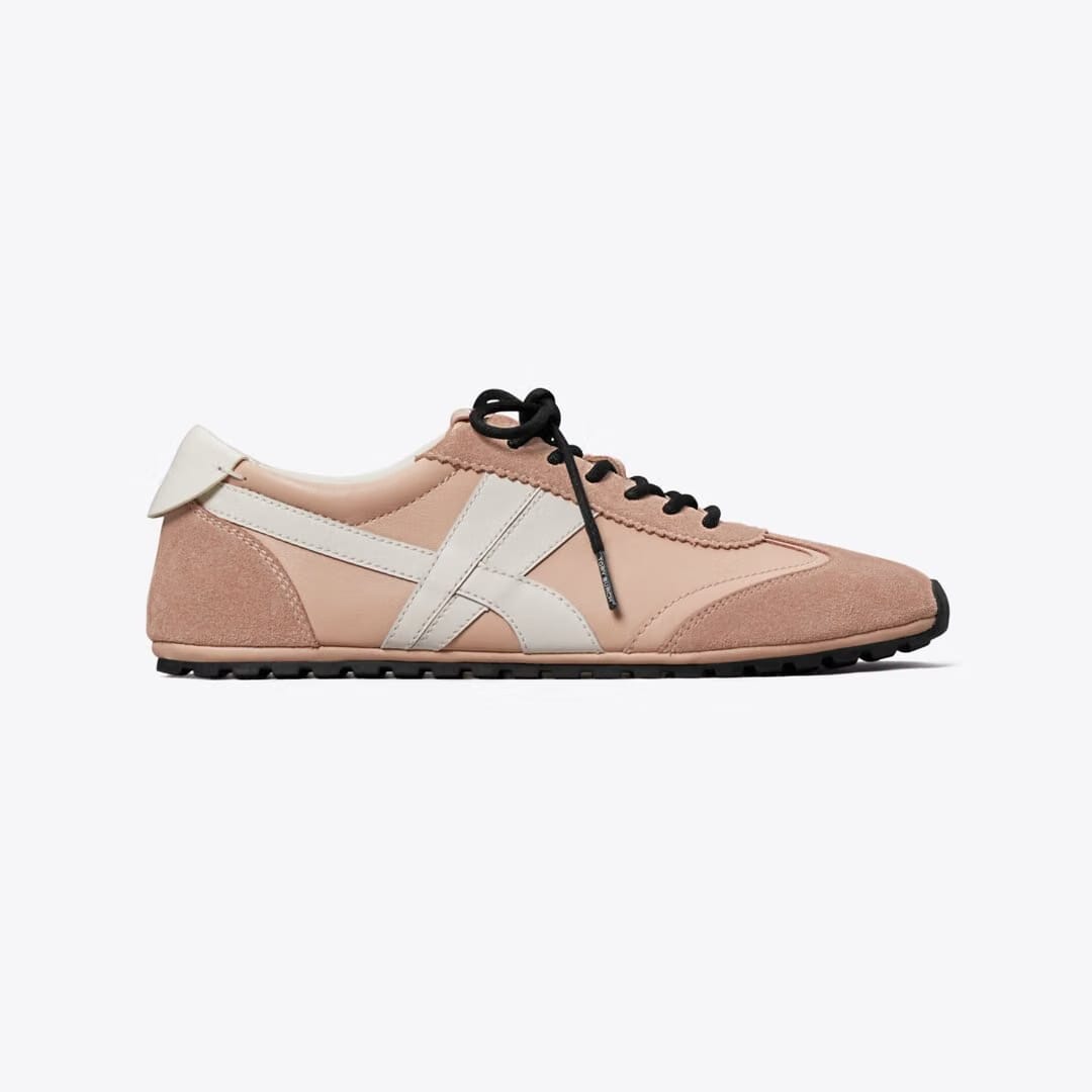 Tory Burch Hank Field Sneaker DUSTY ROSE / MALVA / CREAM