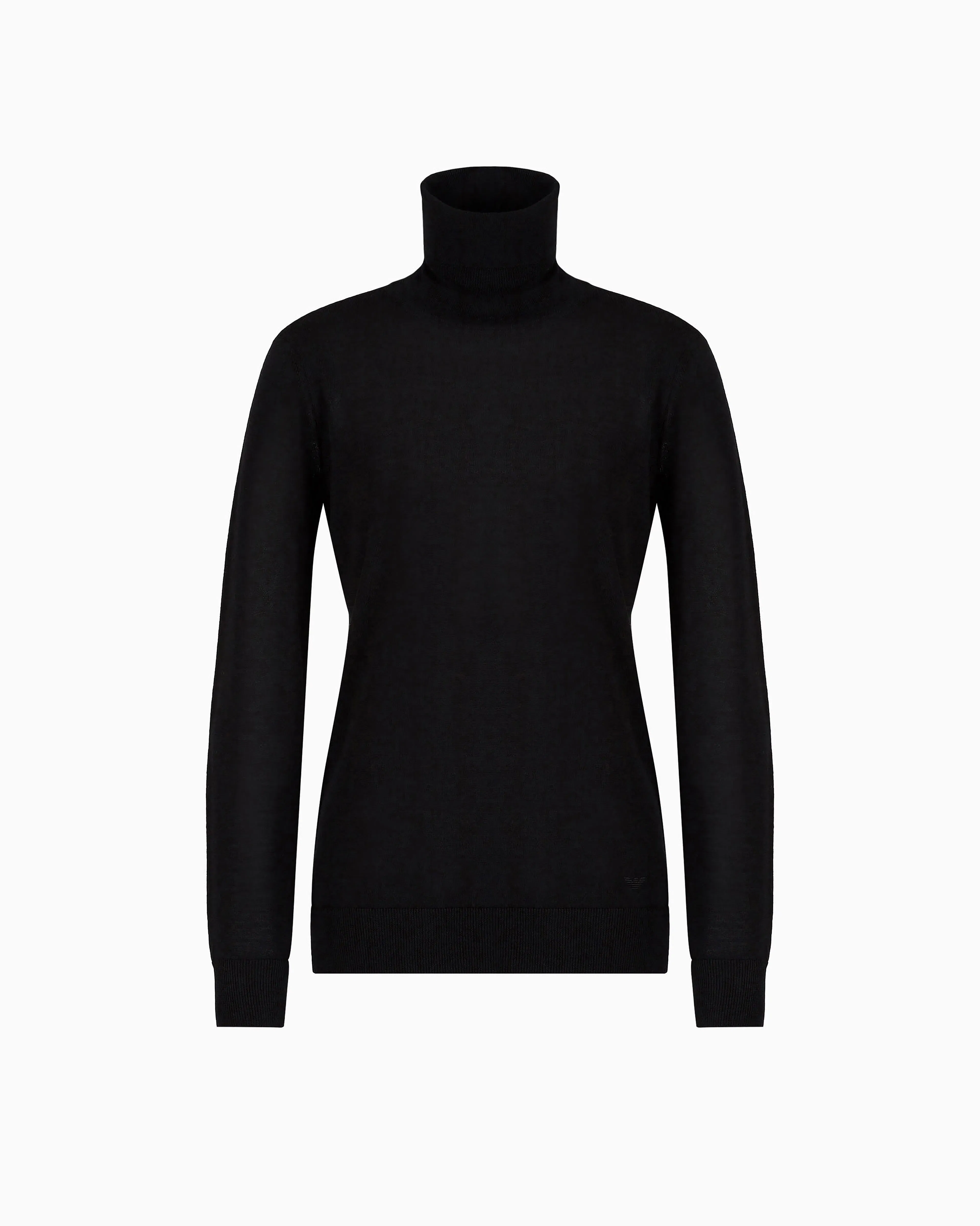 Emporio Armani Pure virgin-wool rollneck