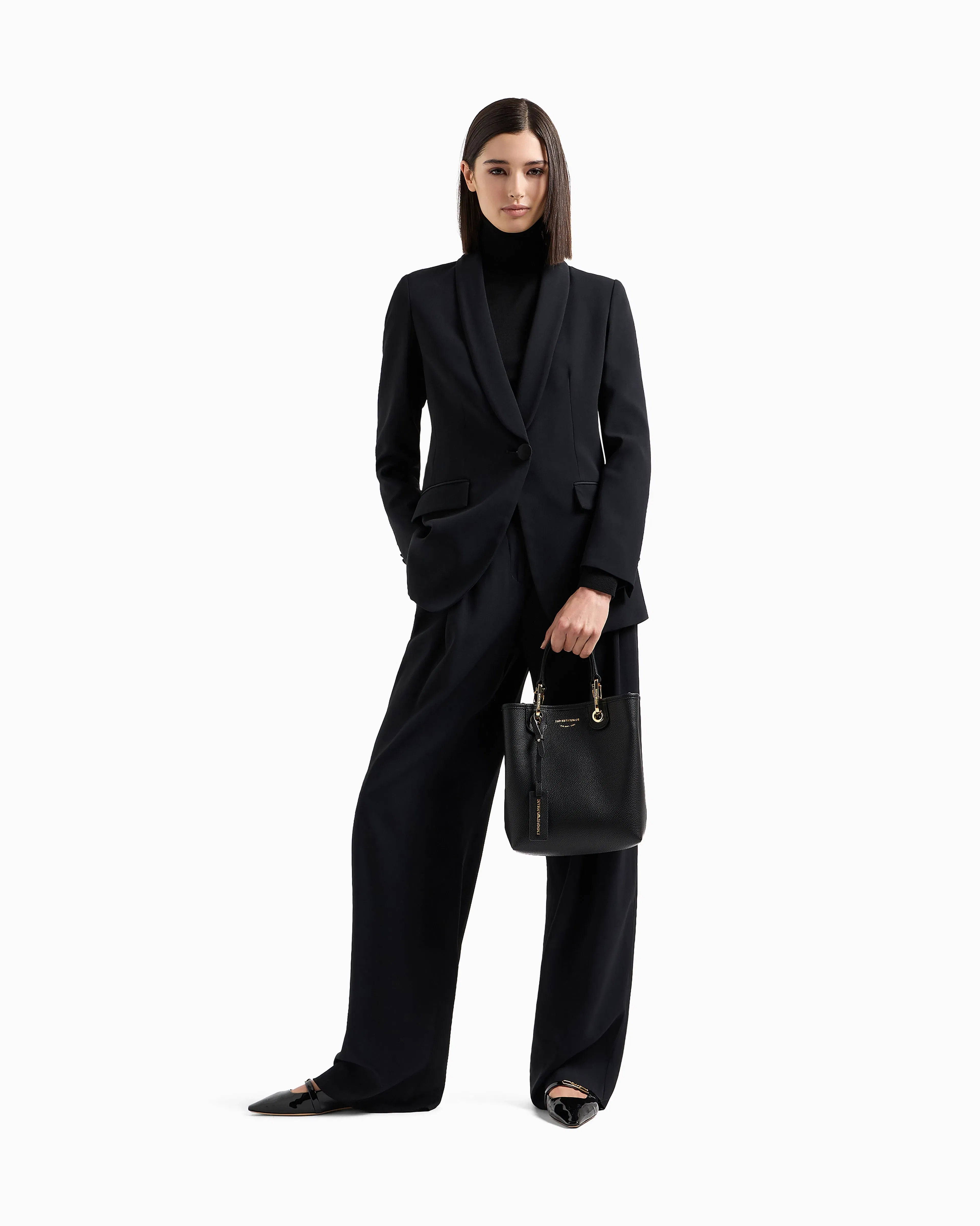 Emporio Armani Pure virgin-wool rollneck