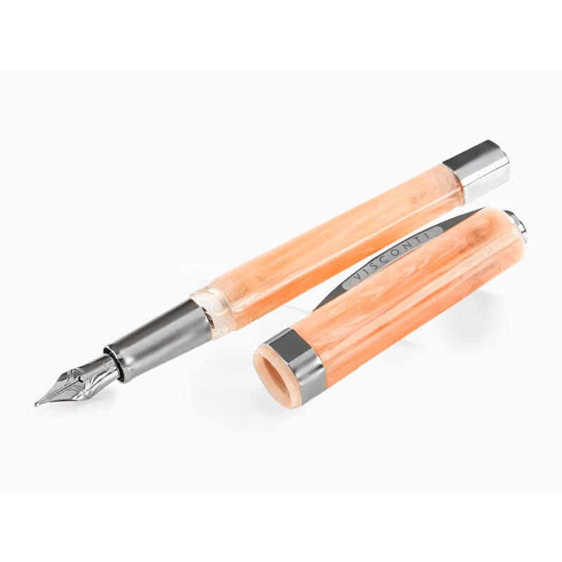 Visconti Opera Demo Carousel Cotton Candy Pink Fountain Pen Medium Nib Kp32-05-Fpam