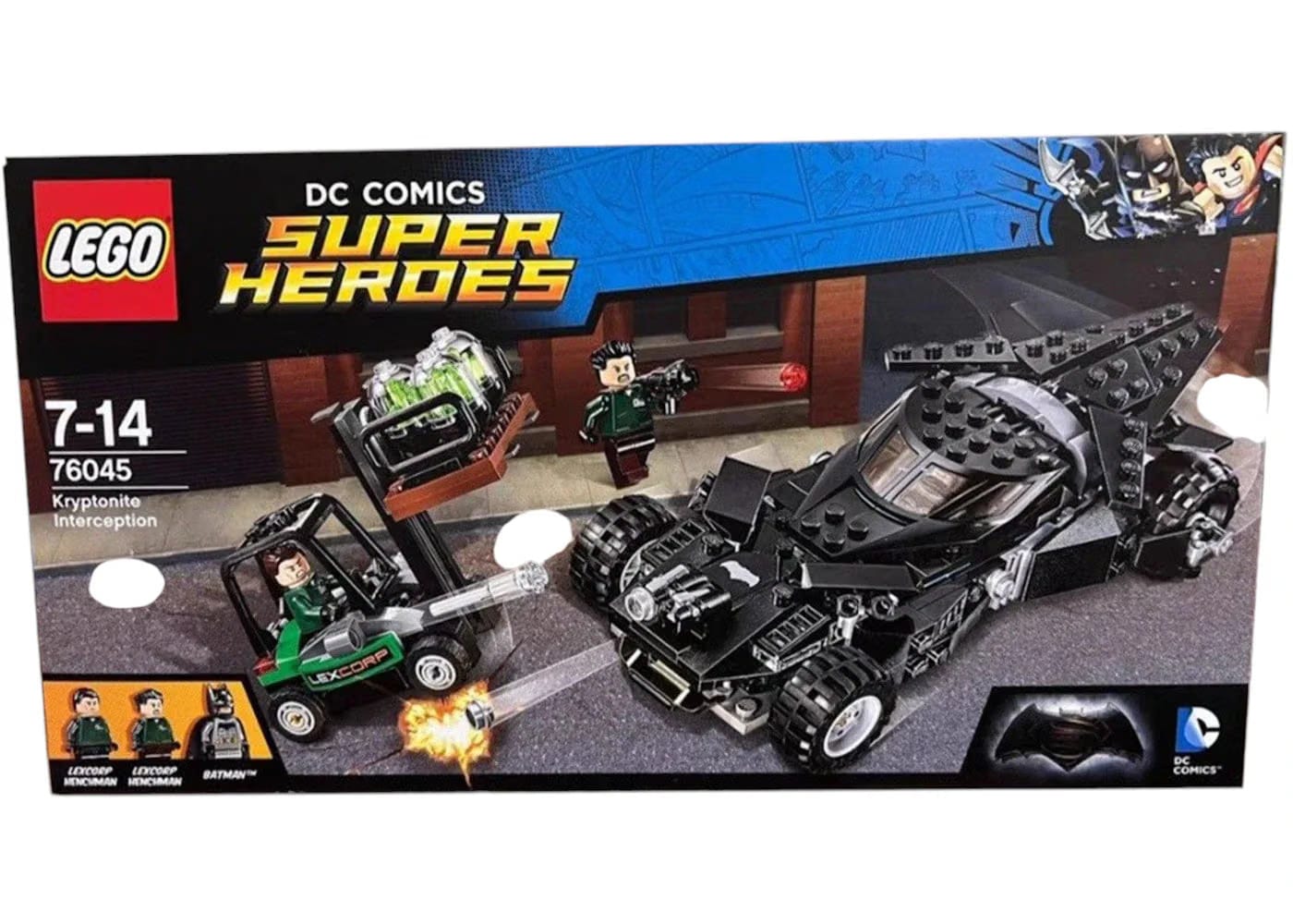 Lego Dc Comics Super Heroes Kryptonite Interception Set 76045