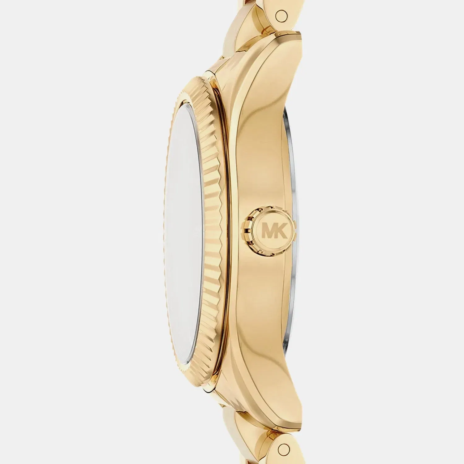Michael Kors Lexington Women Quartz Brown Dial Analog Stainless Steel Watch Mk7578