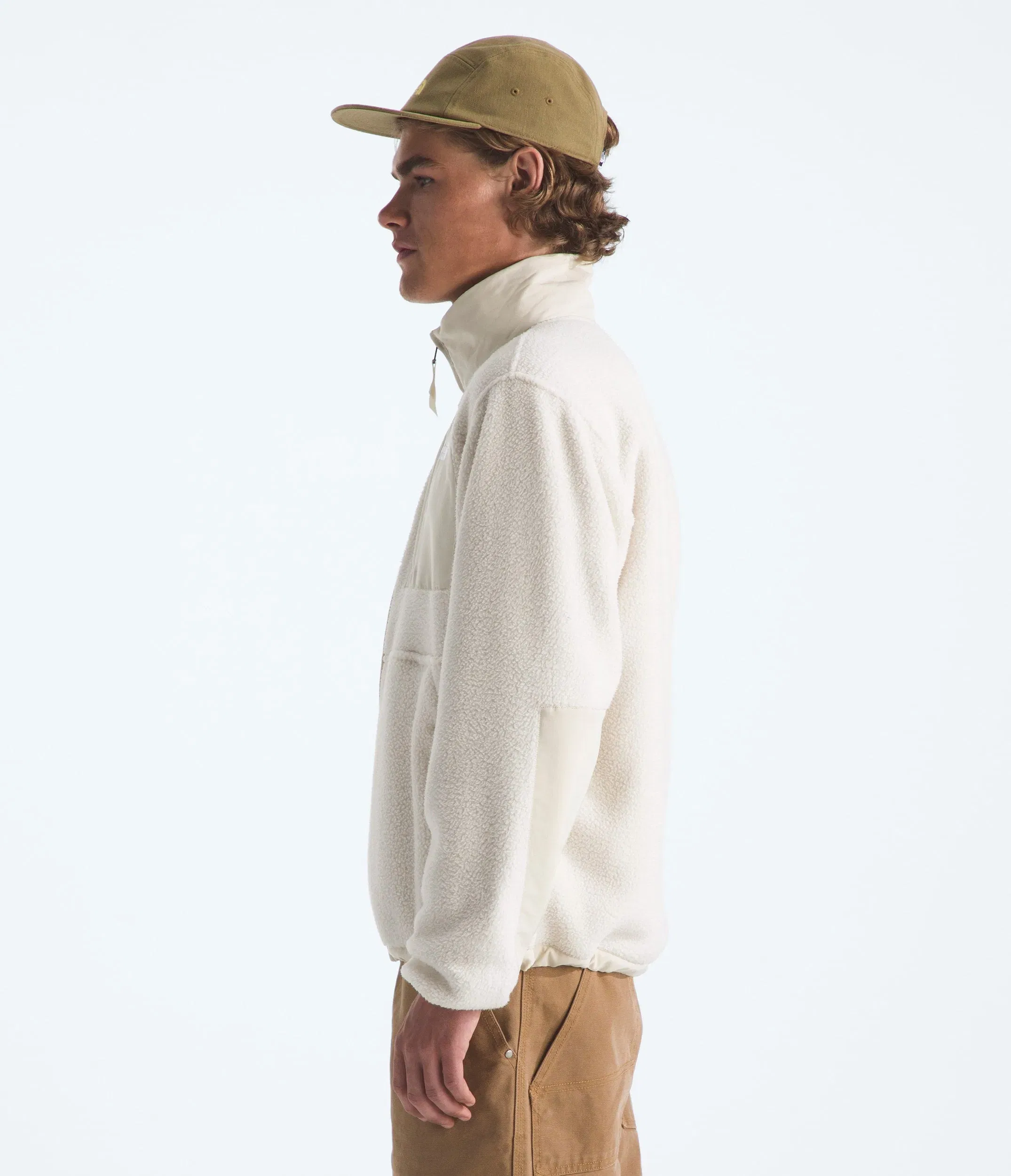 The North Face Men’s Yumiori Off Peak Full-Zip Jacket White Dune