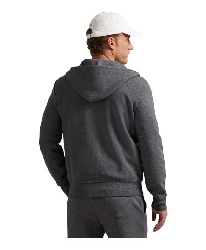 Ralph Lauren Double-Knit Full-Zip Hoodie