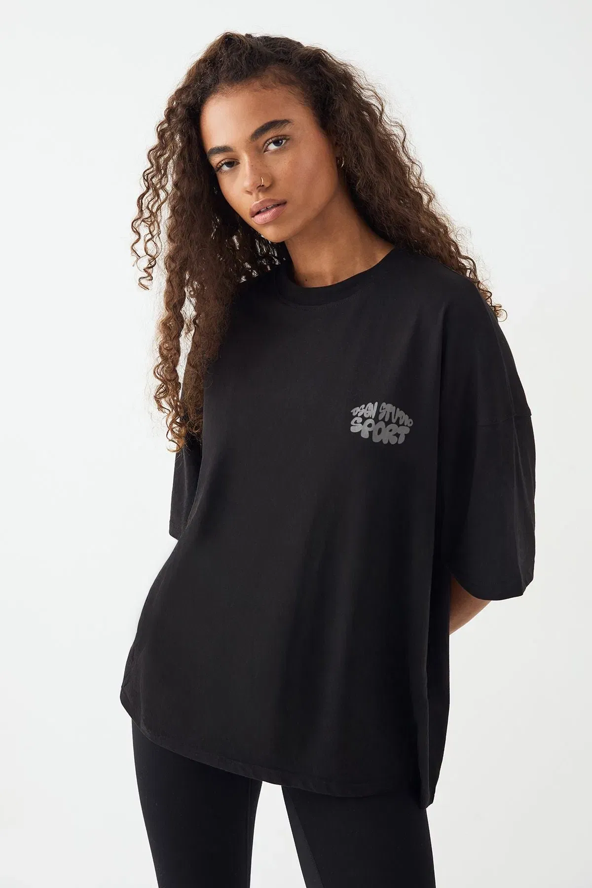 DSGN Studio Sport Printed Oversized T-Shirt
