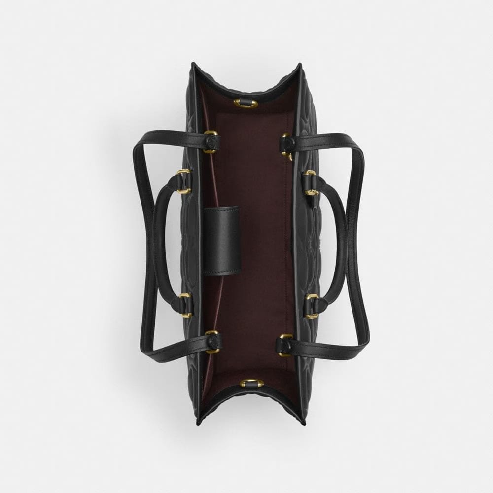 Maggie Tote Bag In Signature Leather