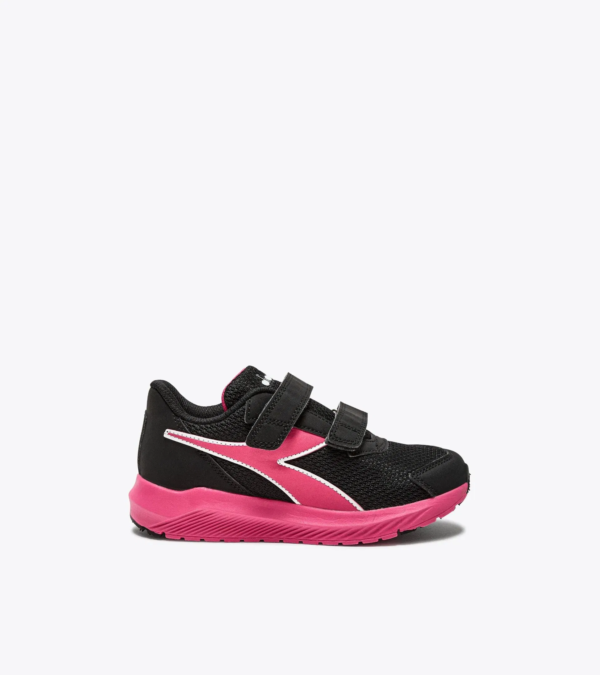 Diadora Falcon 4 Jr V Black/Raspberry Sorbet