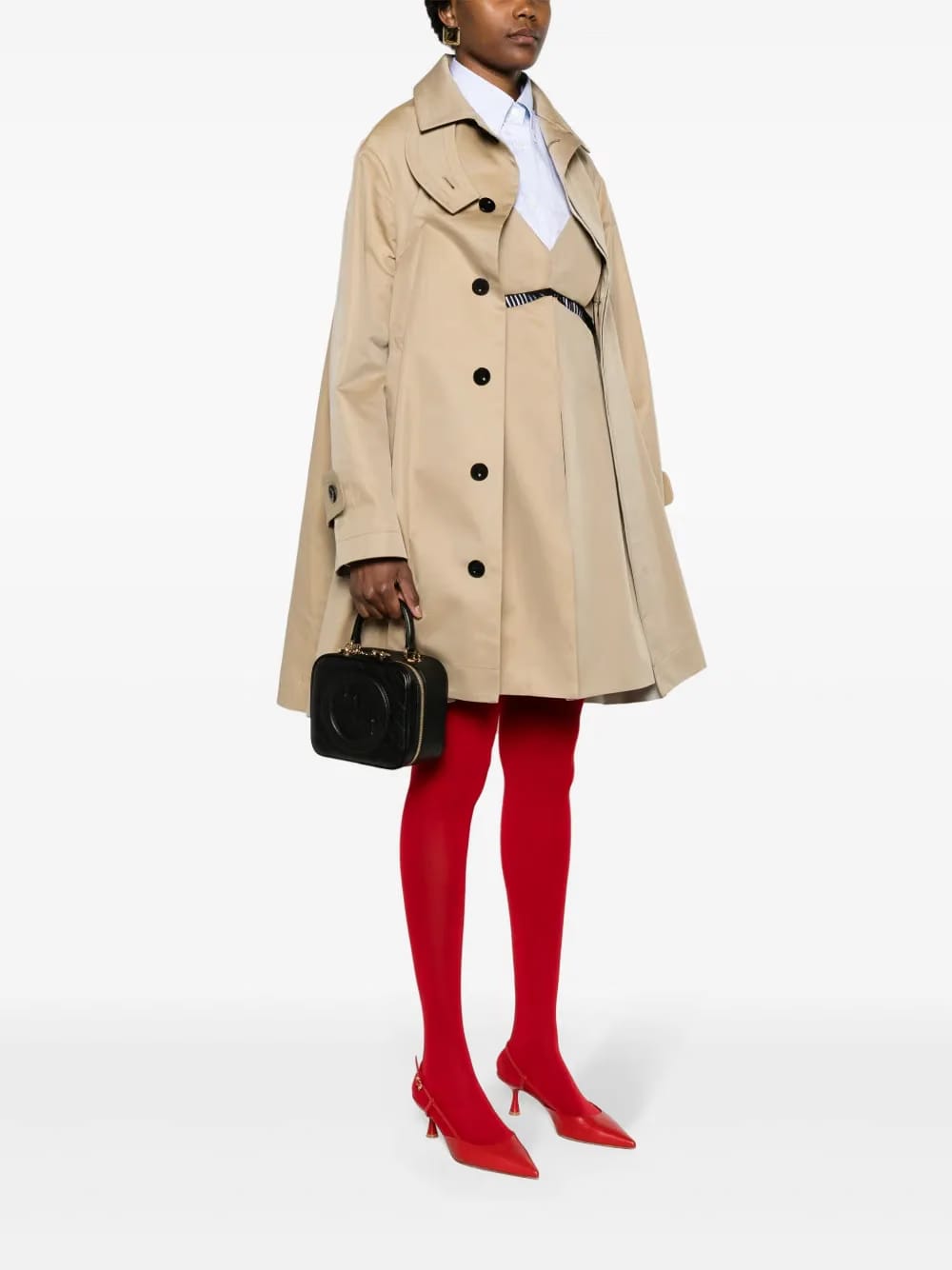 Blondie leather tote bag